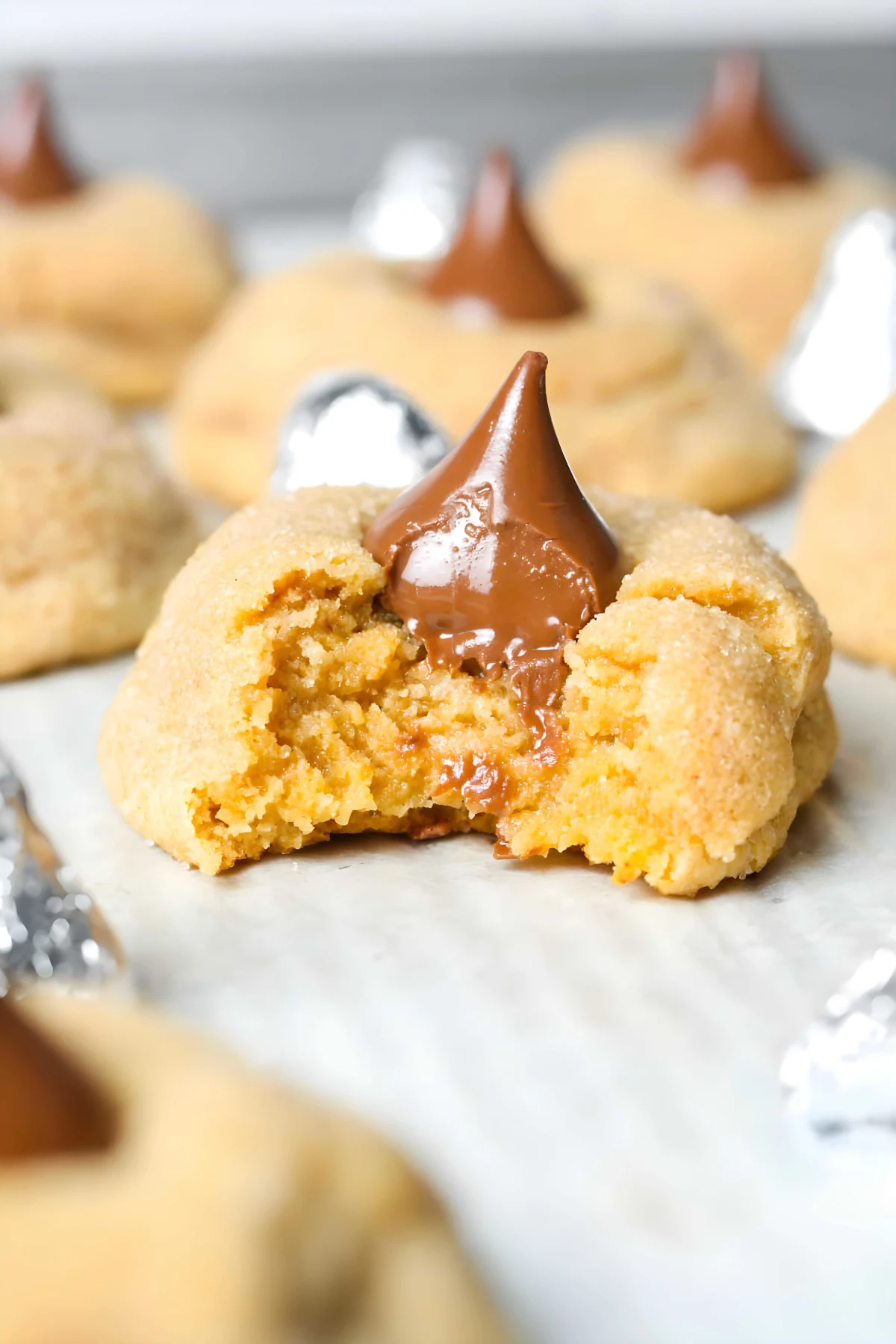 Gluten Free Peanut Butter Blossoms