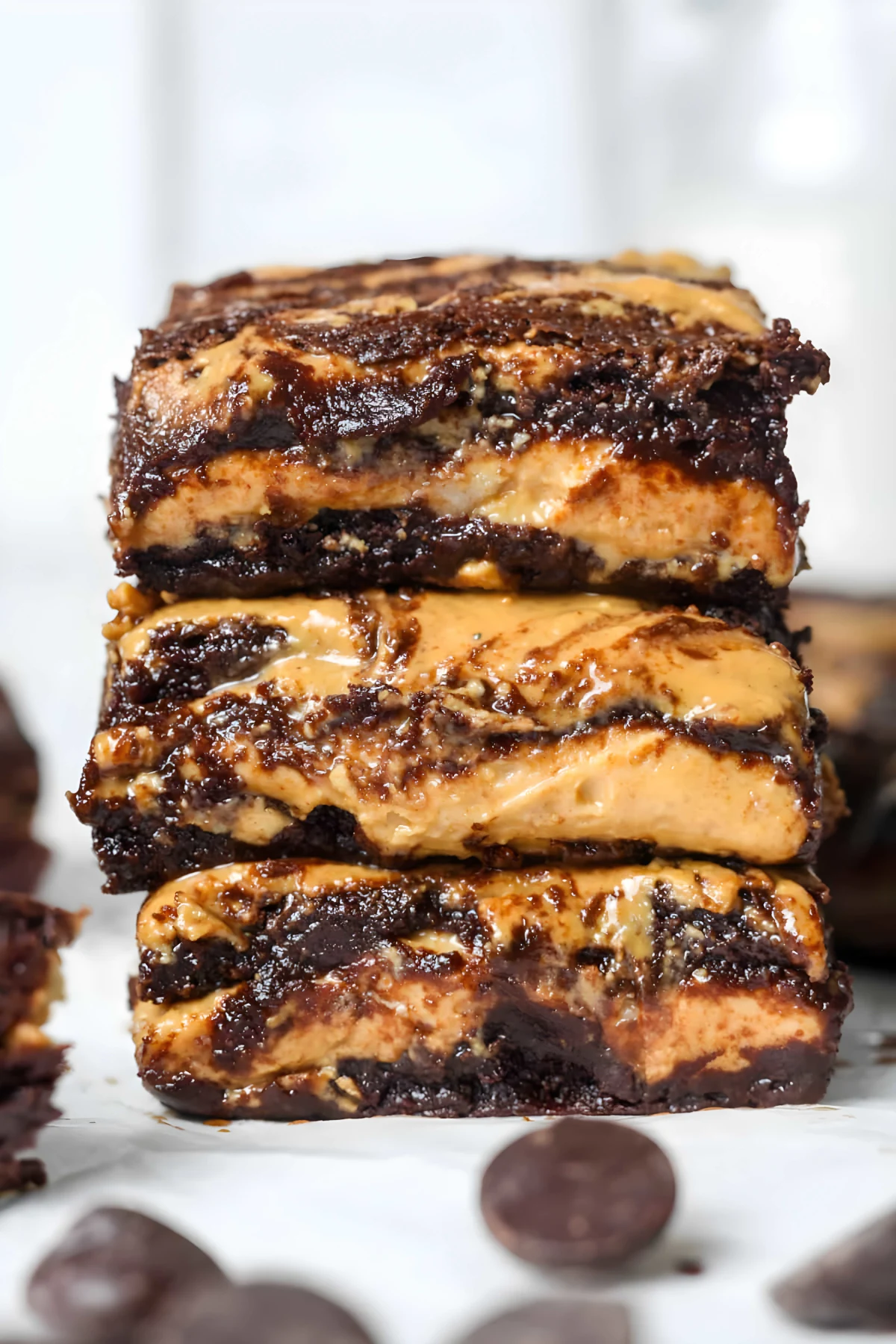 Chocolate Peanut Butter Brownies