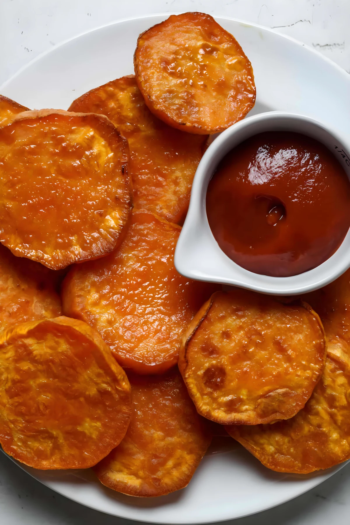 Baked Sweet Potato Slices
