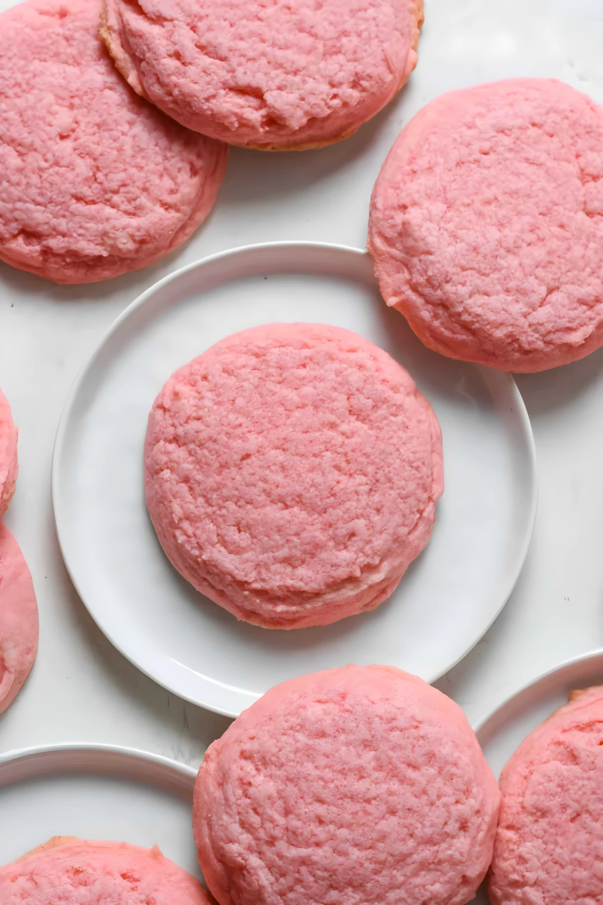 Pink Sugar Cookies