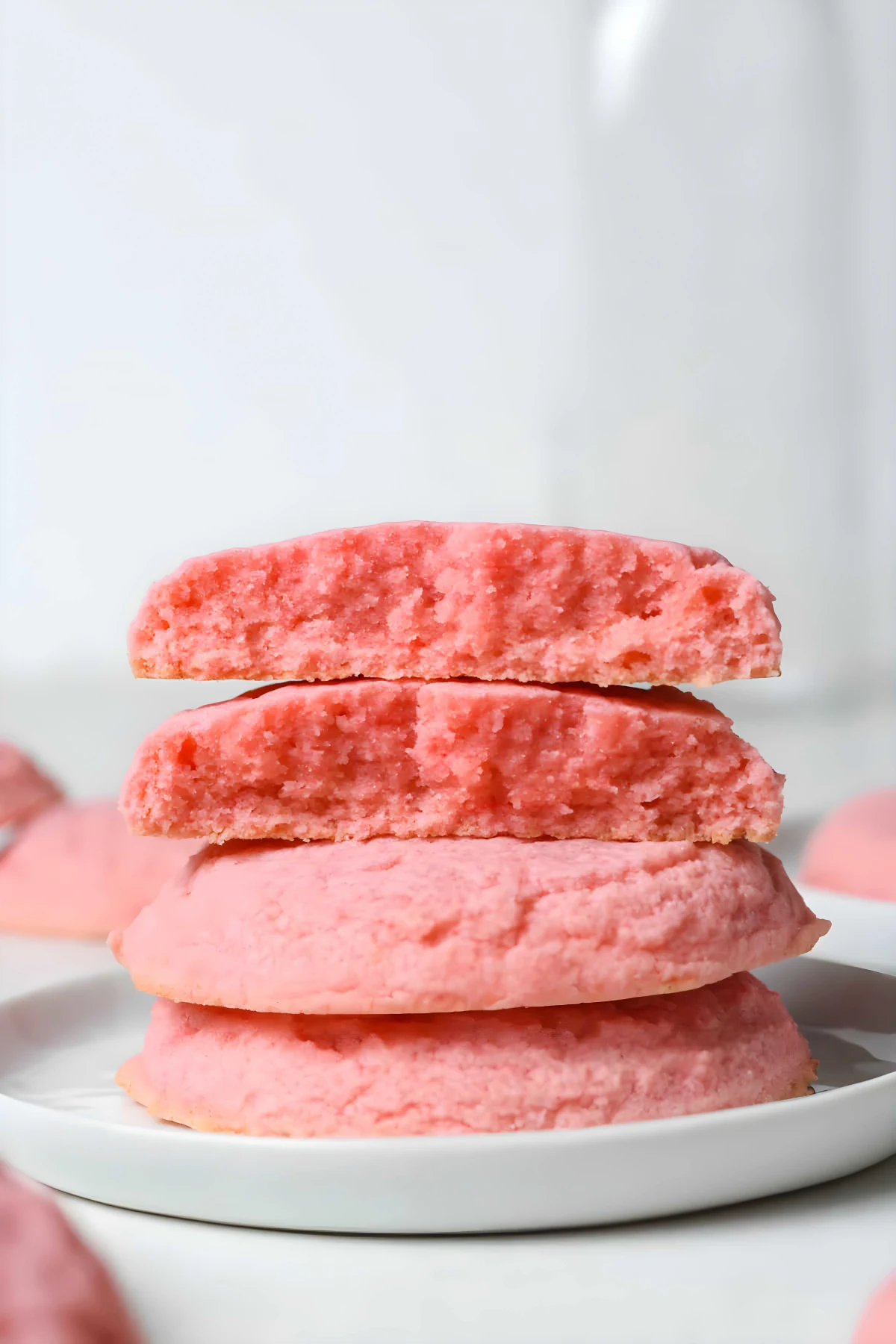 Pink Sugar Cookies