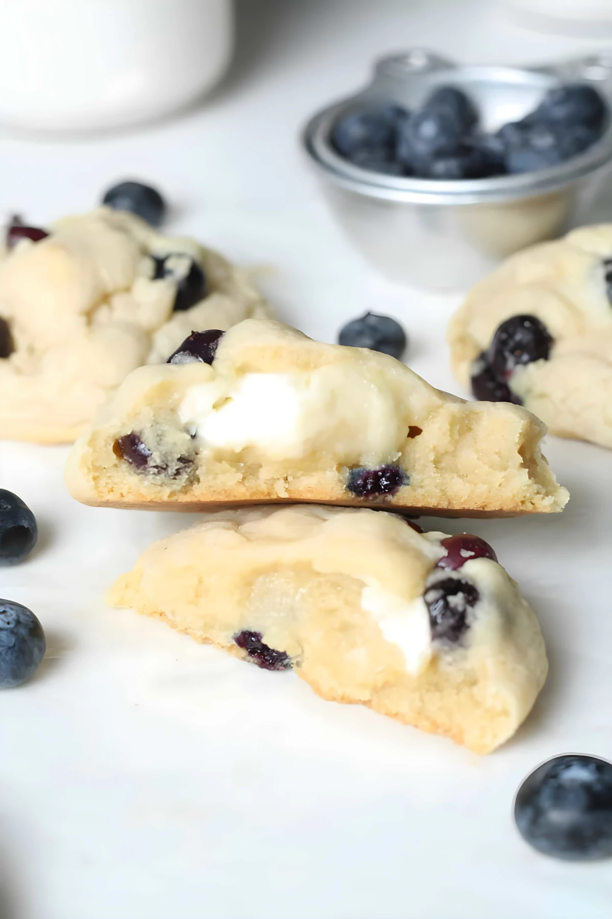 Blueberry Cheesecake Cookies