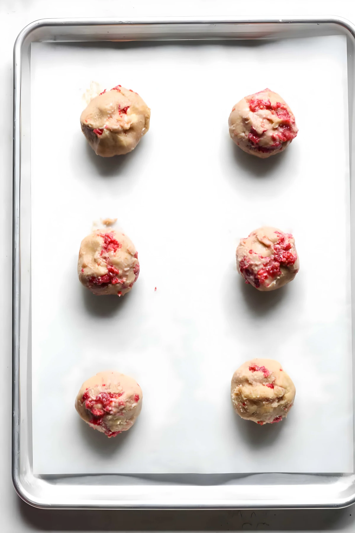 Raspberry Cheesecake Cookies