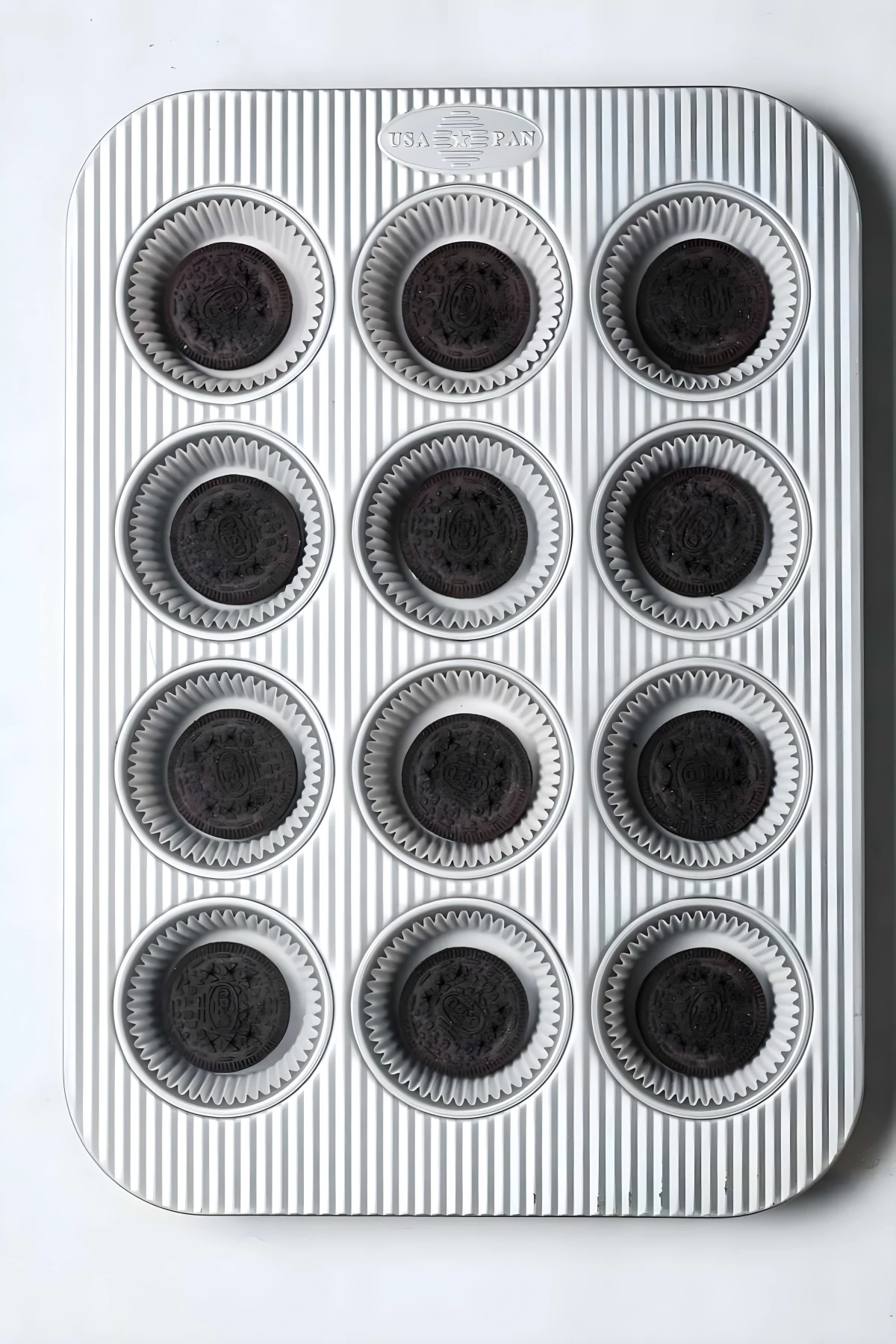 Mini Oreo Cheesecakes