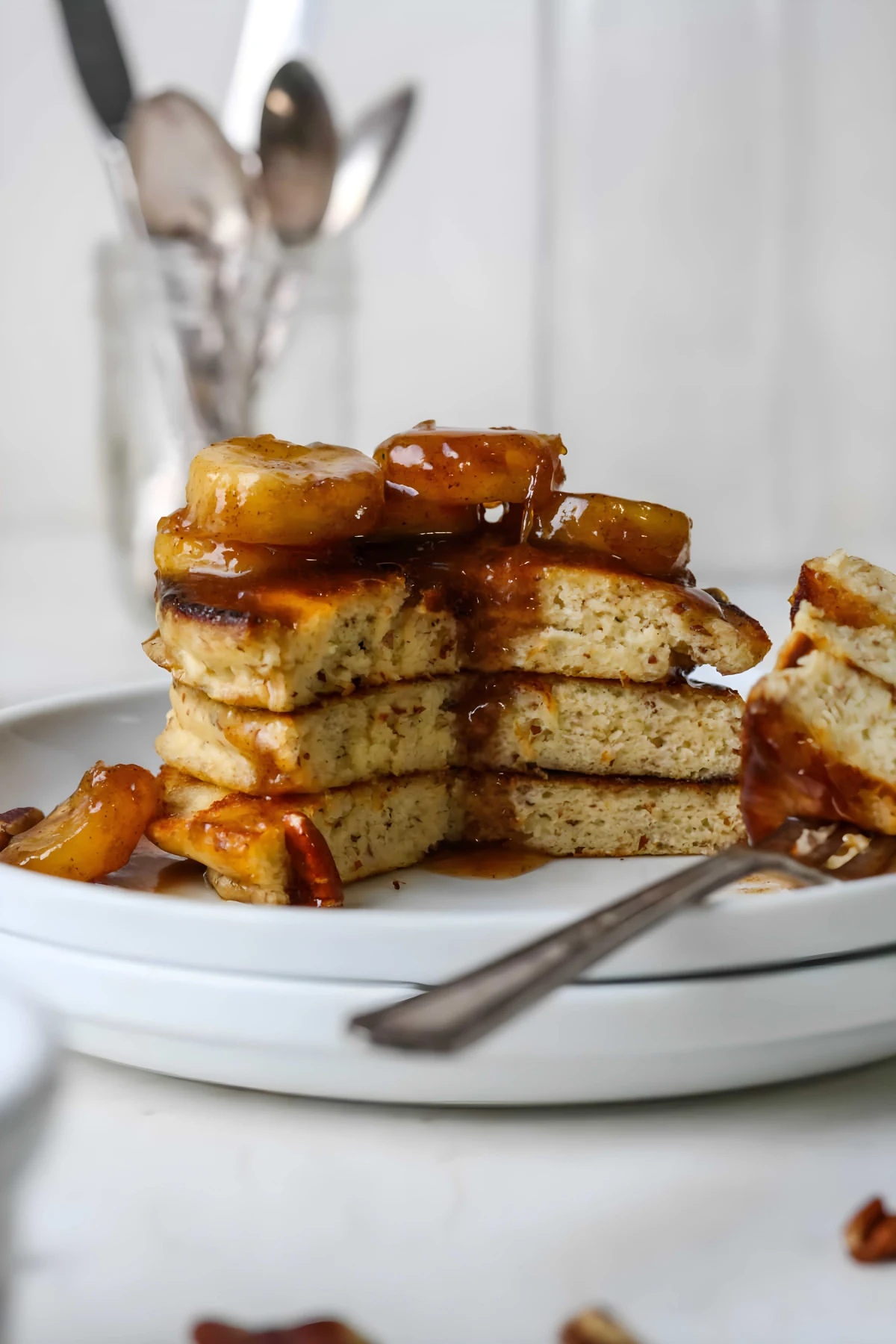 Bananas Foster Pancakes