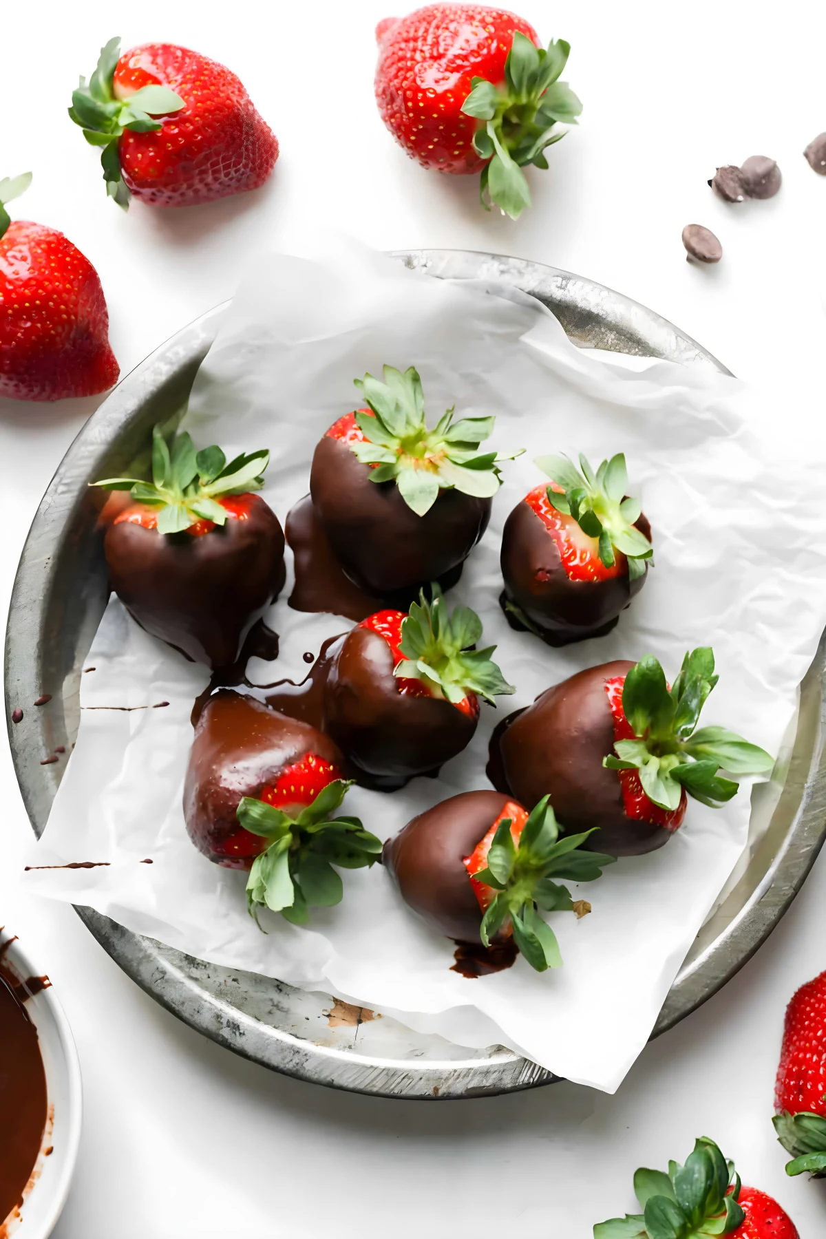 Vegan Chocolate Covered Strawberries