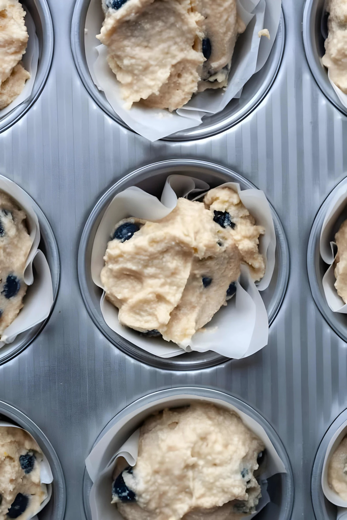 Cassava Flour Blueberry Lemon Muffins (Gluten Free)