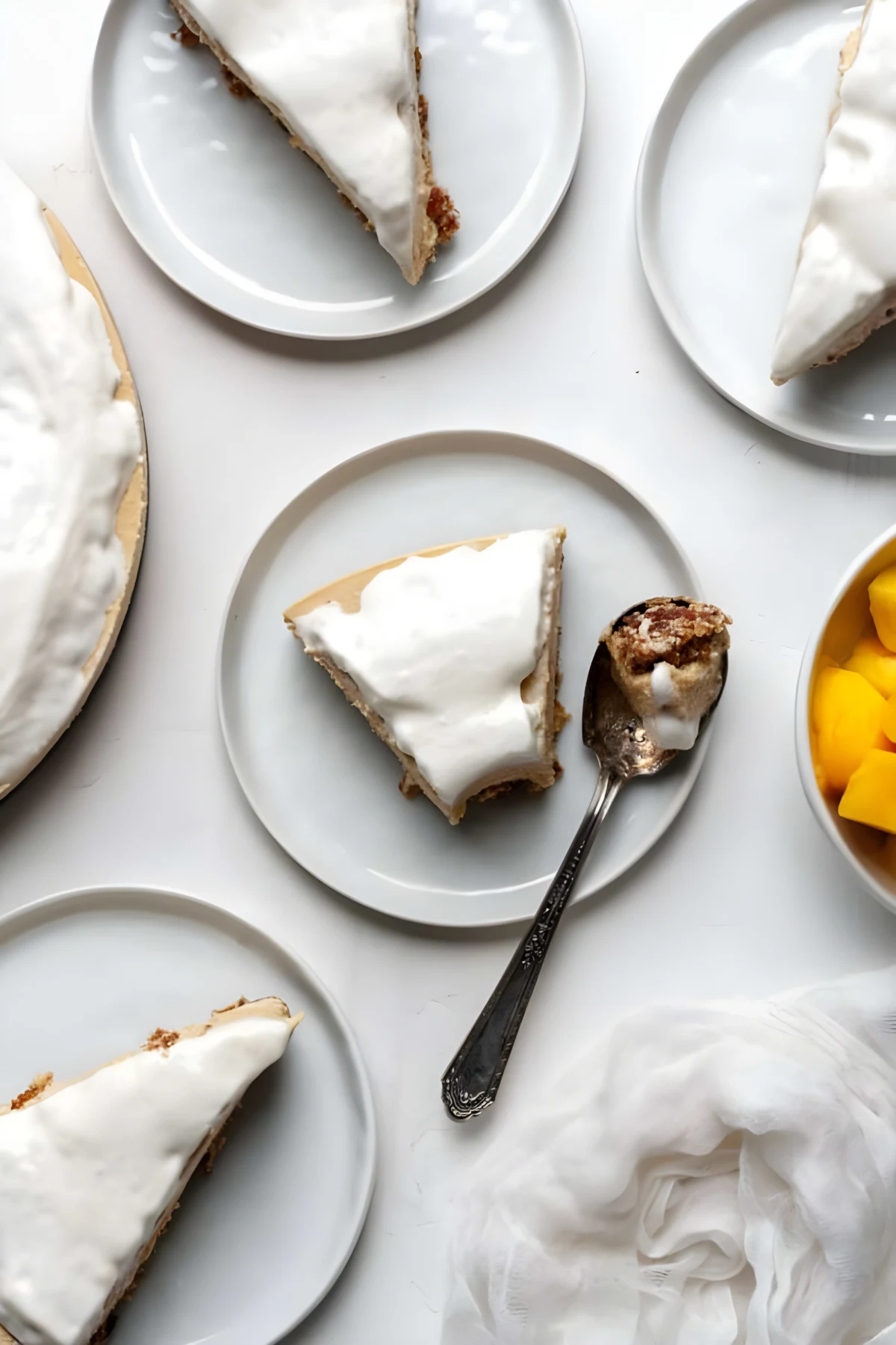 Vegan Mango Cheesecake (No Bake & Raw)