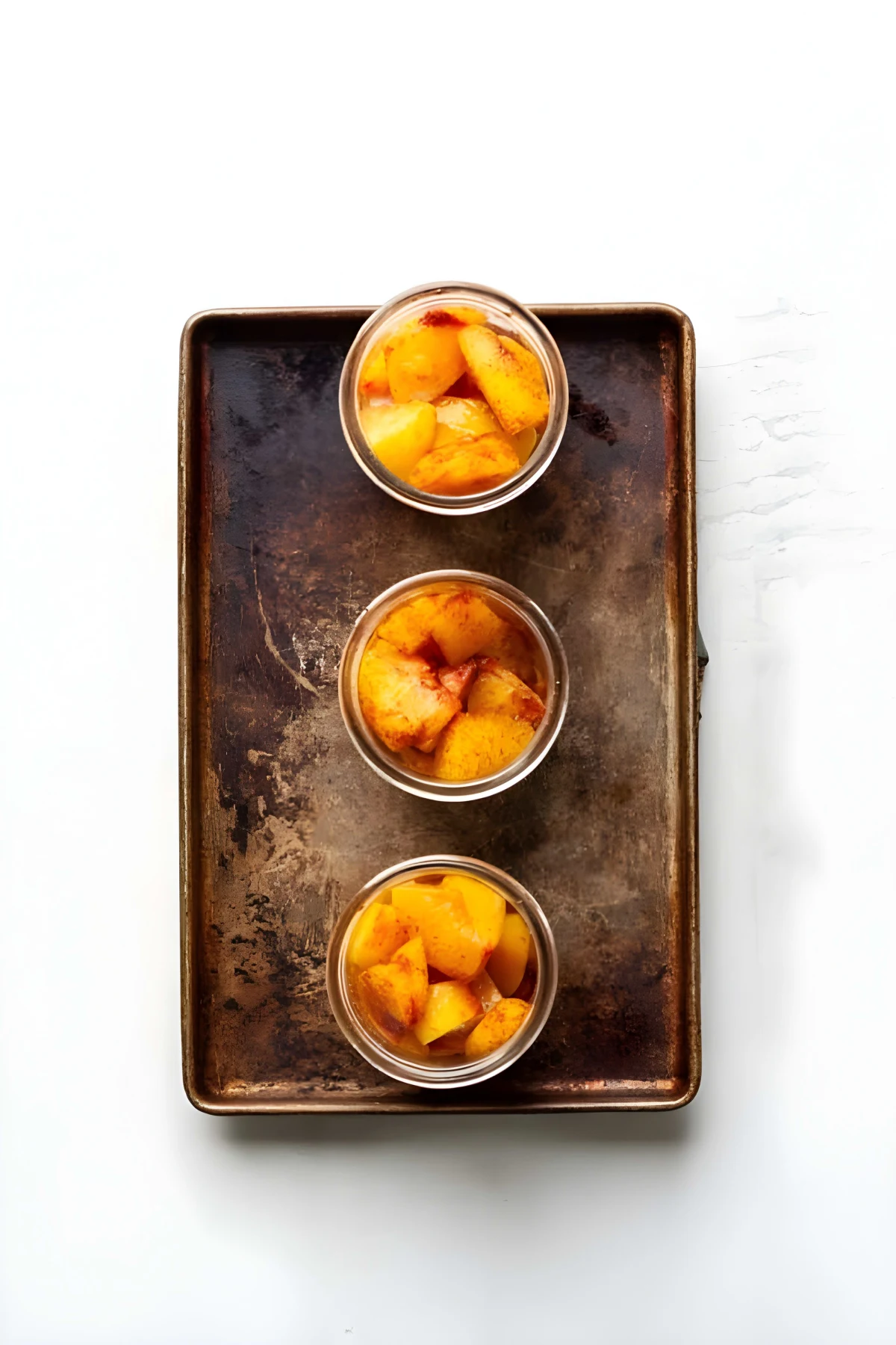 Peach Cobbler in a Jar (Gluten Free + Vegan)