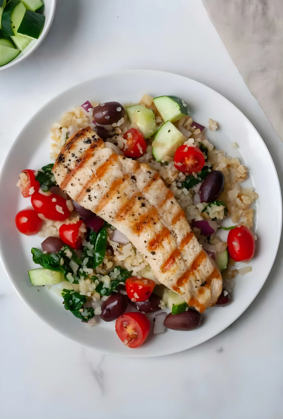 Whole30 Greek Chicken Skillet