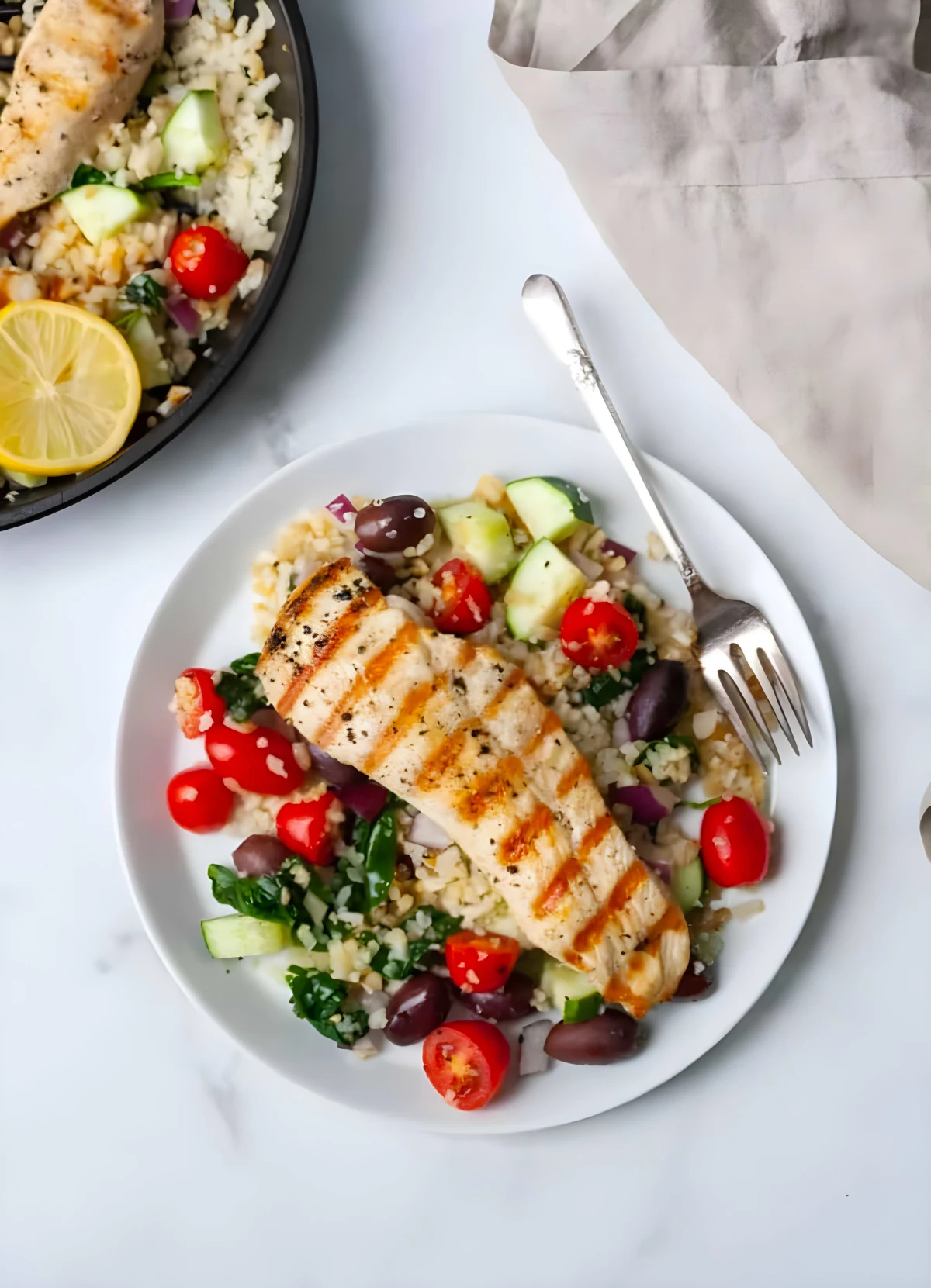 Whole30 Greek Chicken Skillet