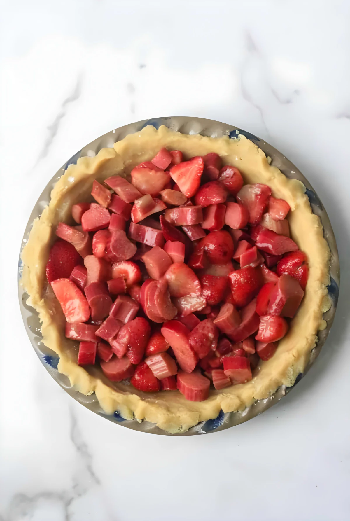 Paleo Strawberry Rhubarb Pie