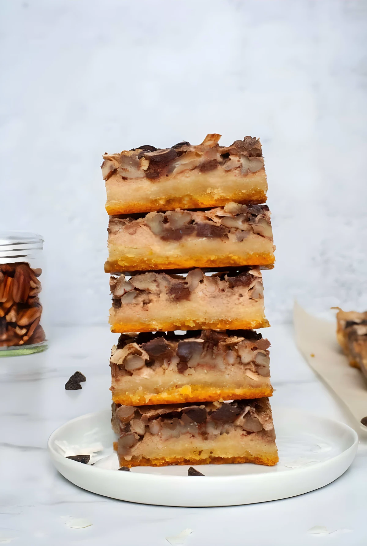 Paleo Vegan Magic Cookie Bars