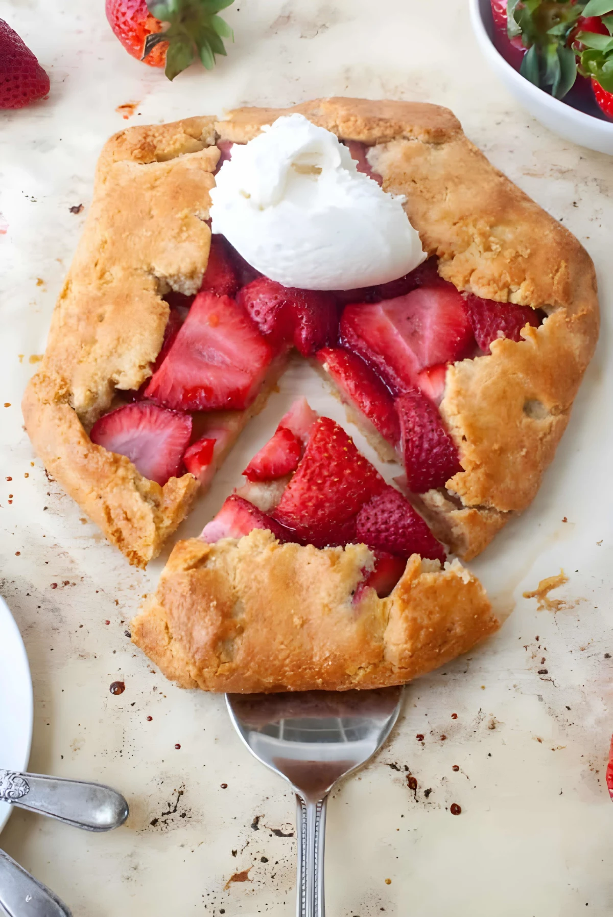 Gluten Free Strawberry Galette Recipe