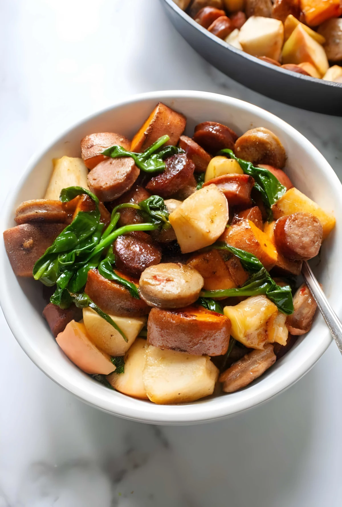 Whole30 Sweet Sausage Hash