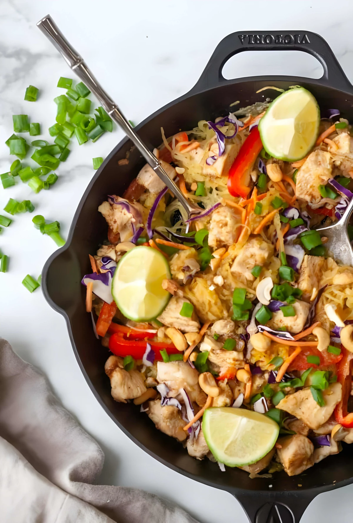 Whole30 Chicken Pad Thai