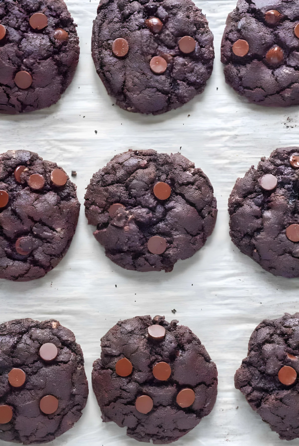 Paleo Double Chocolate Chip Cookies