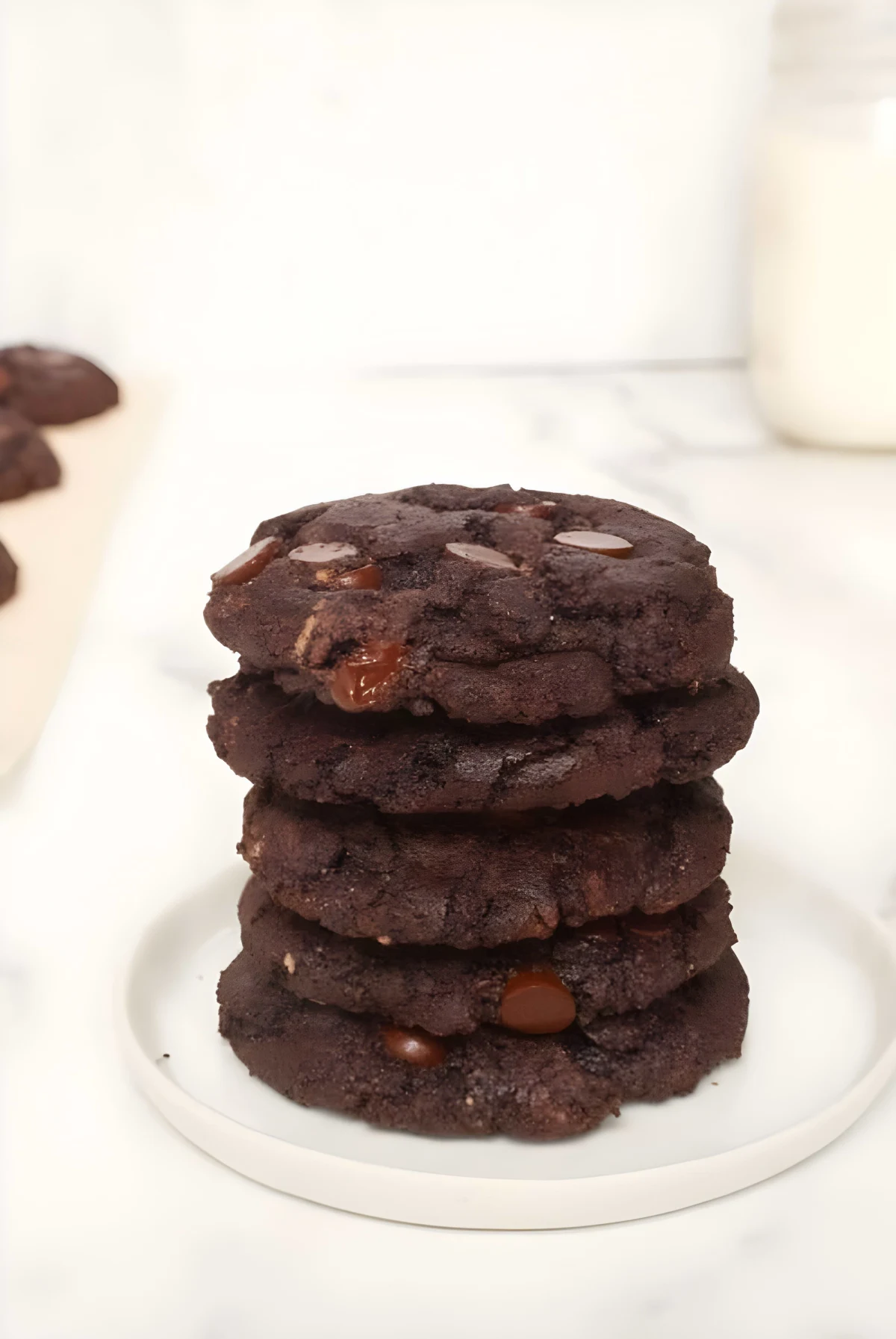 Paleo Double Chocolate Chip Cookies