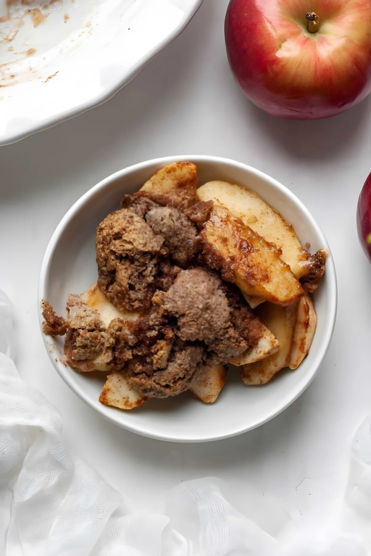 Paleo Apple Cobbler (Gluten Free & Vegan)