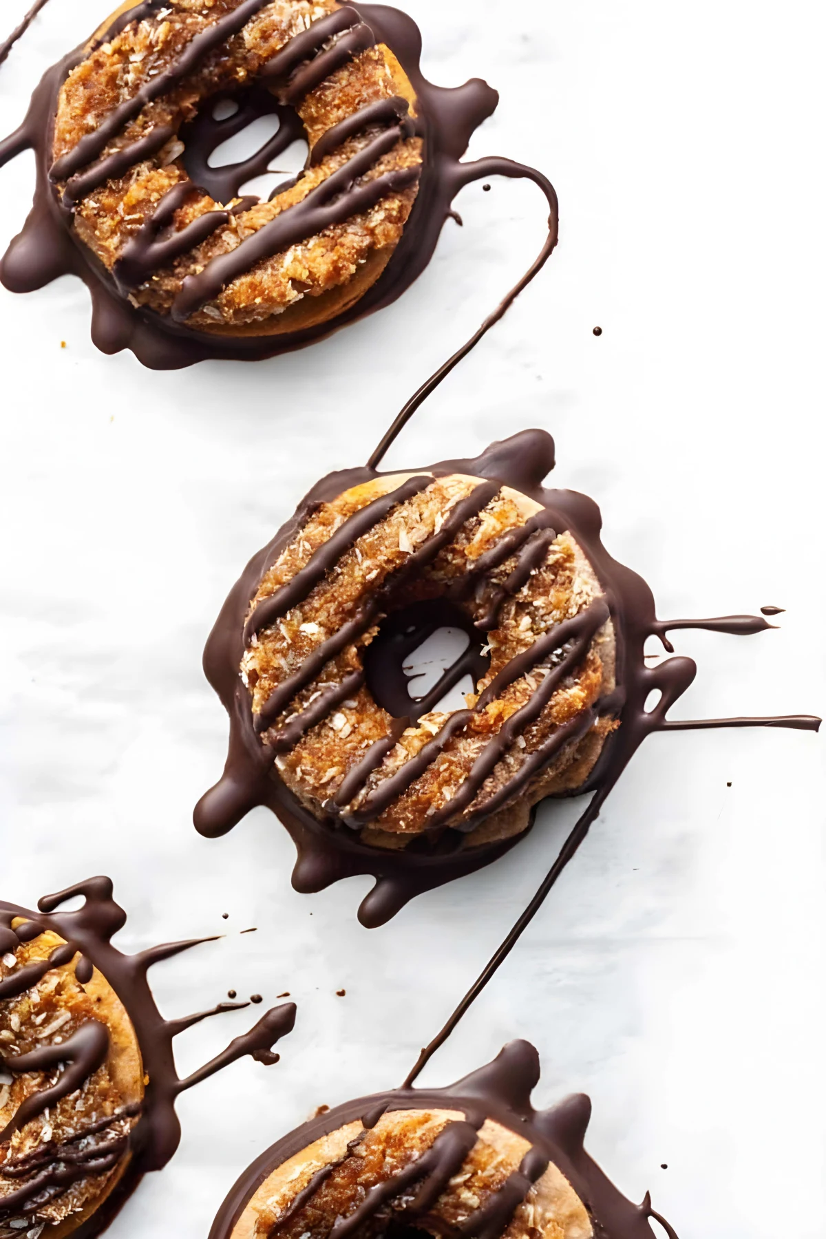 Paleo Gluten Free Samoa Cookies