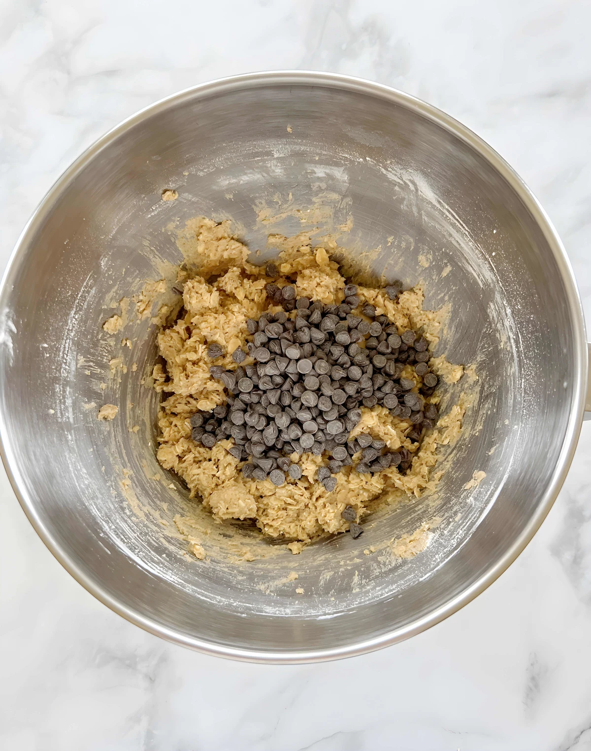 Vegan Oatmeal Chocolate Chip Cookies