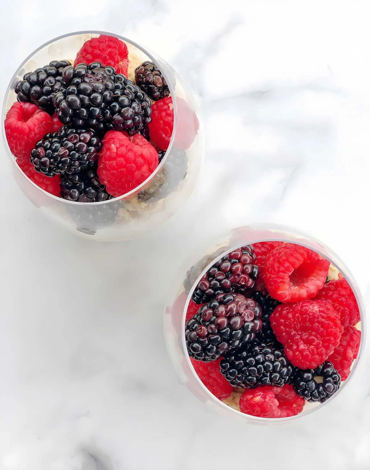 Vegan Mixed Berry Yogurt Parfait