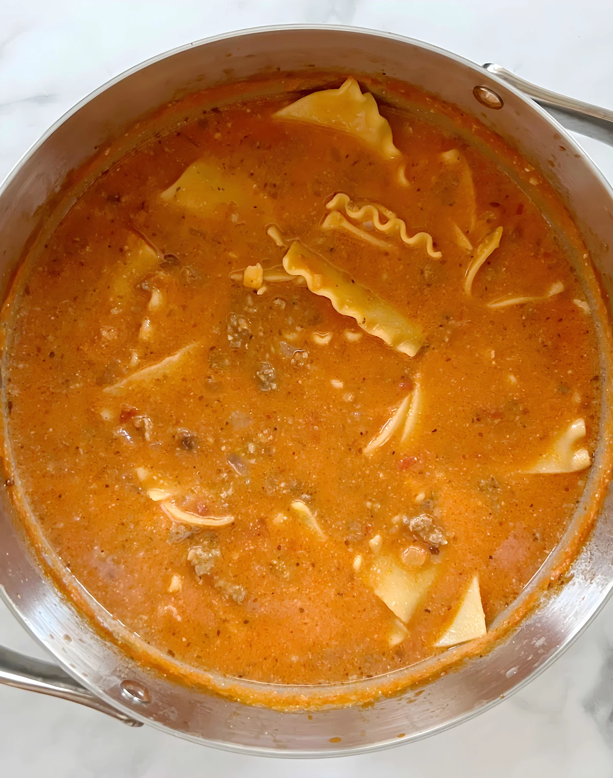 Dairy Free Lasagna Soup