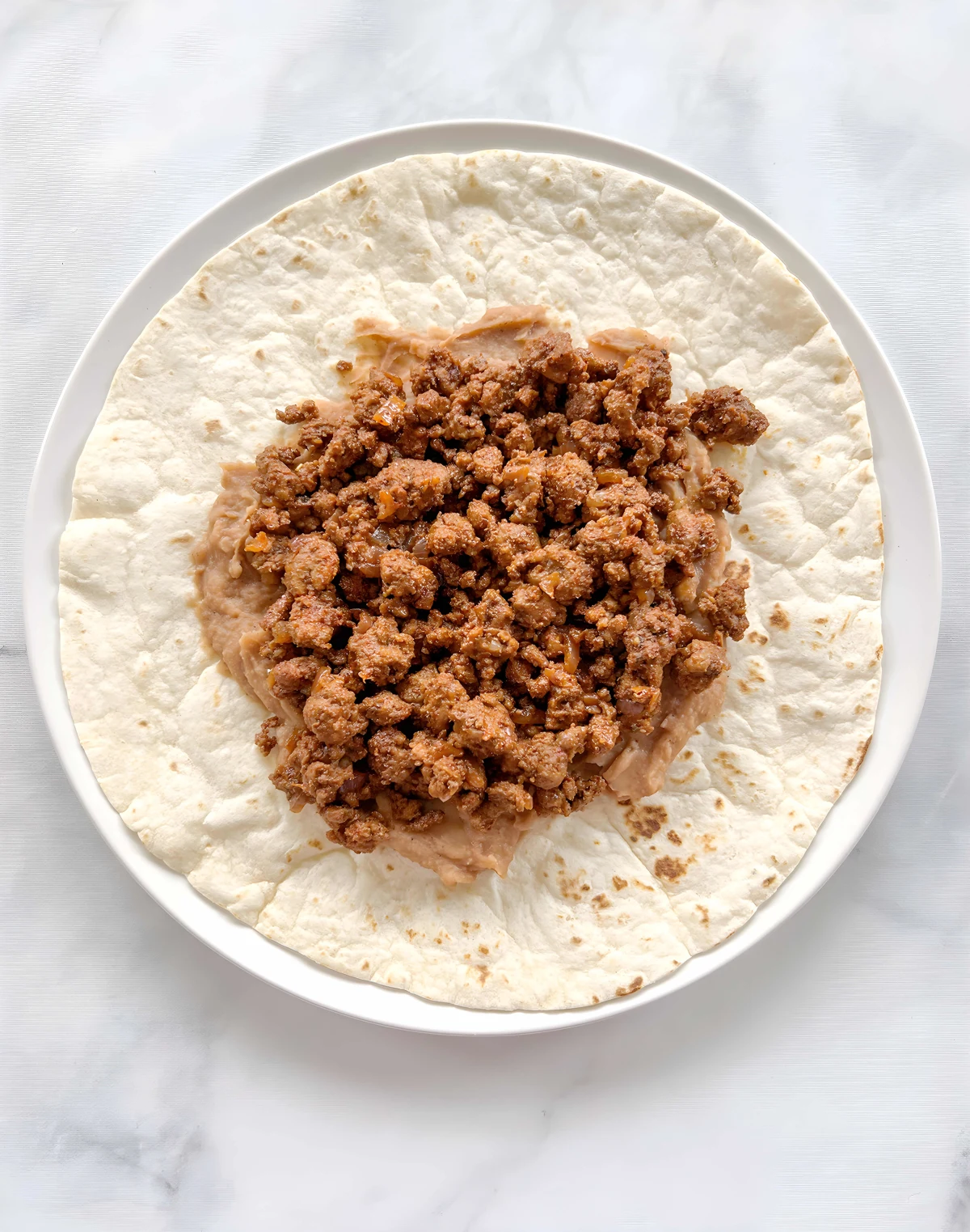 Baked Beef Chimichangas