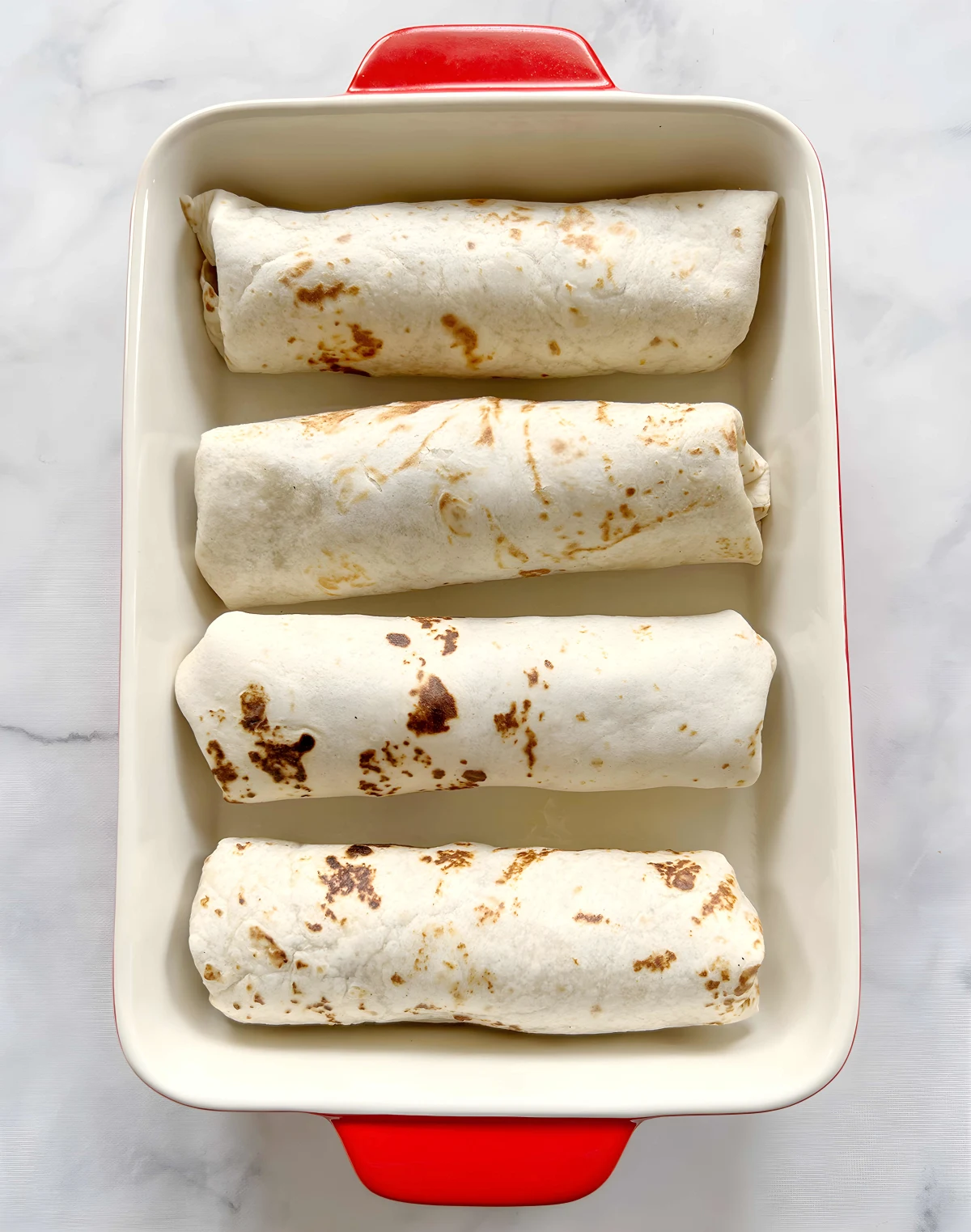 Baked Beef Chimichangas