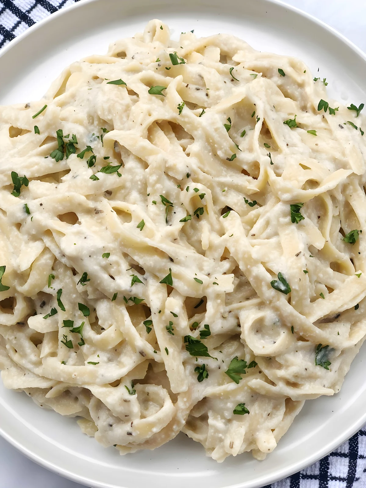 Dairy-Free Fettuccine Alfredo