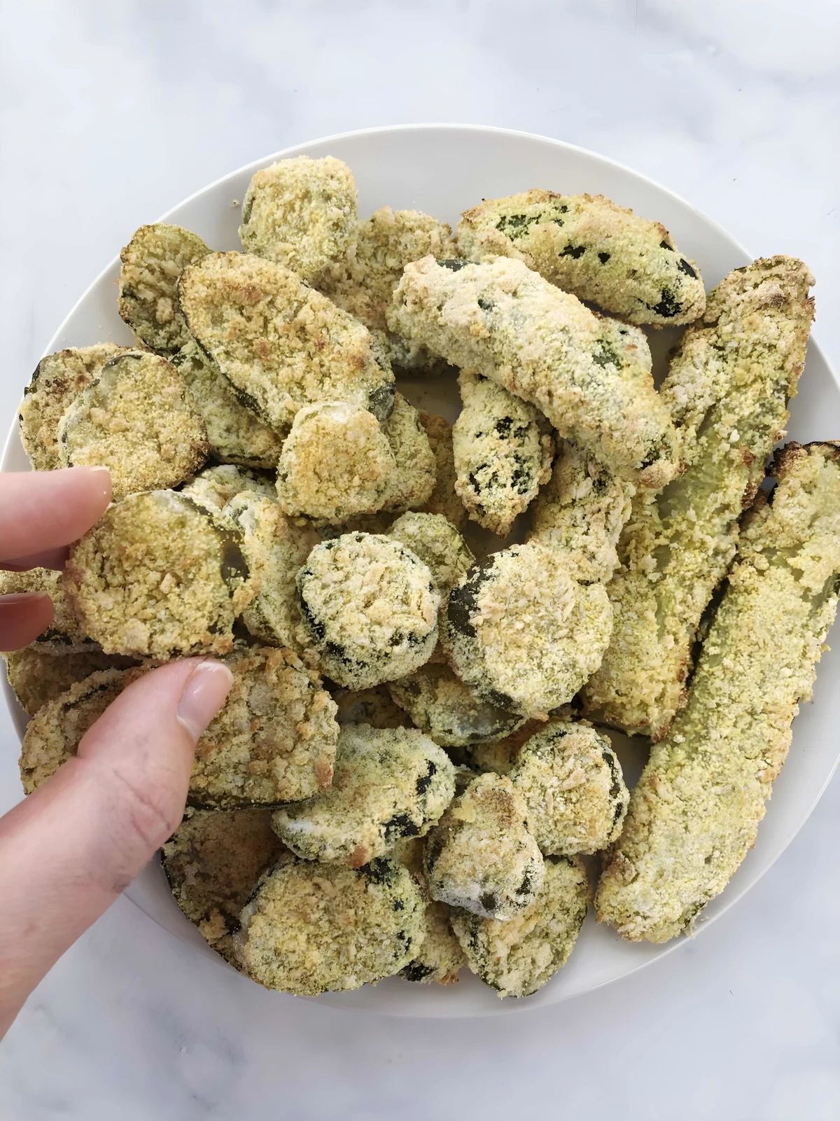 Vegan Fried Pickles