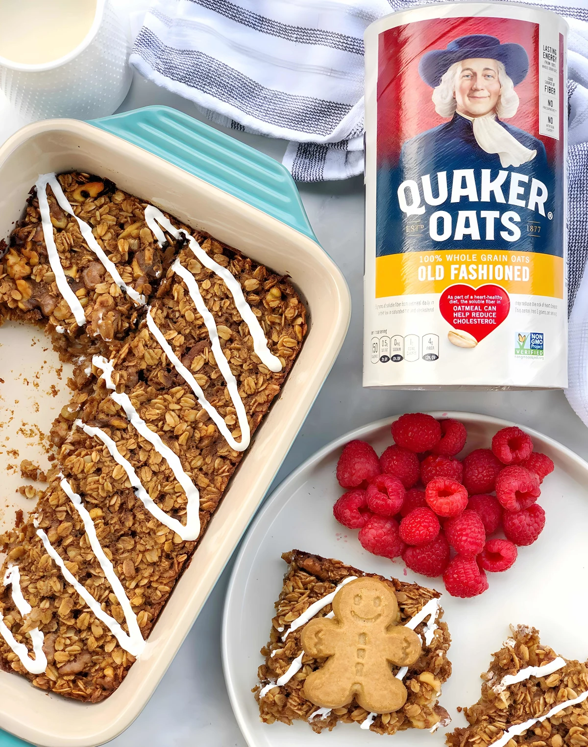 Gingerbread Baked Oatmeal