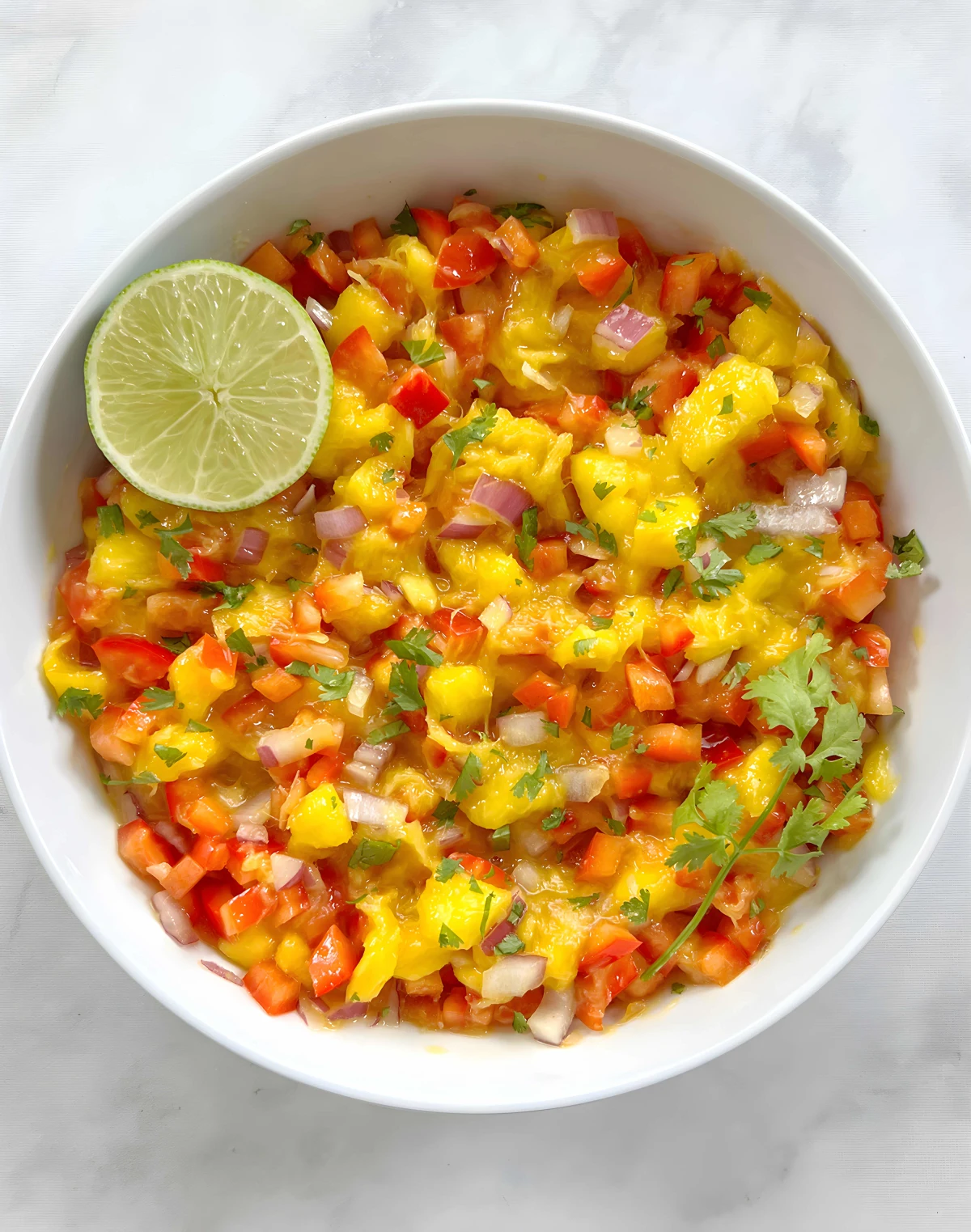 Mango Habanero Salsa
