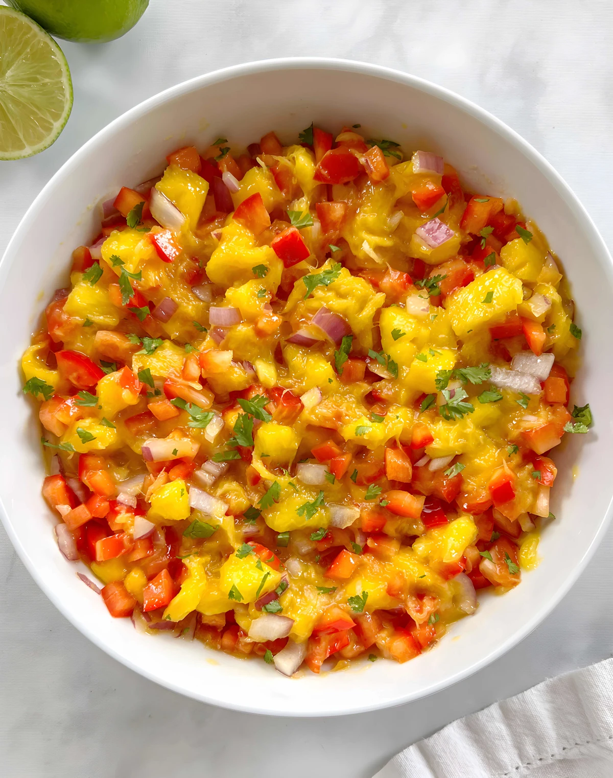 Mango Habanero Salsa
