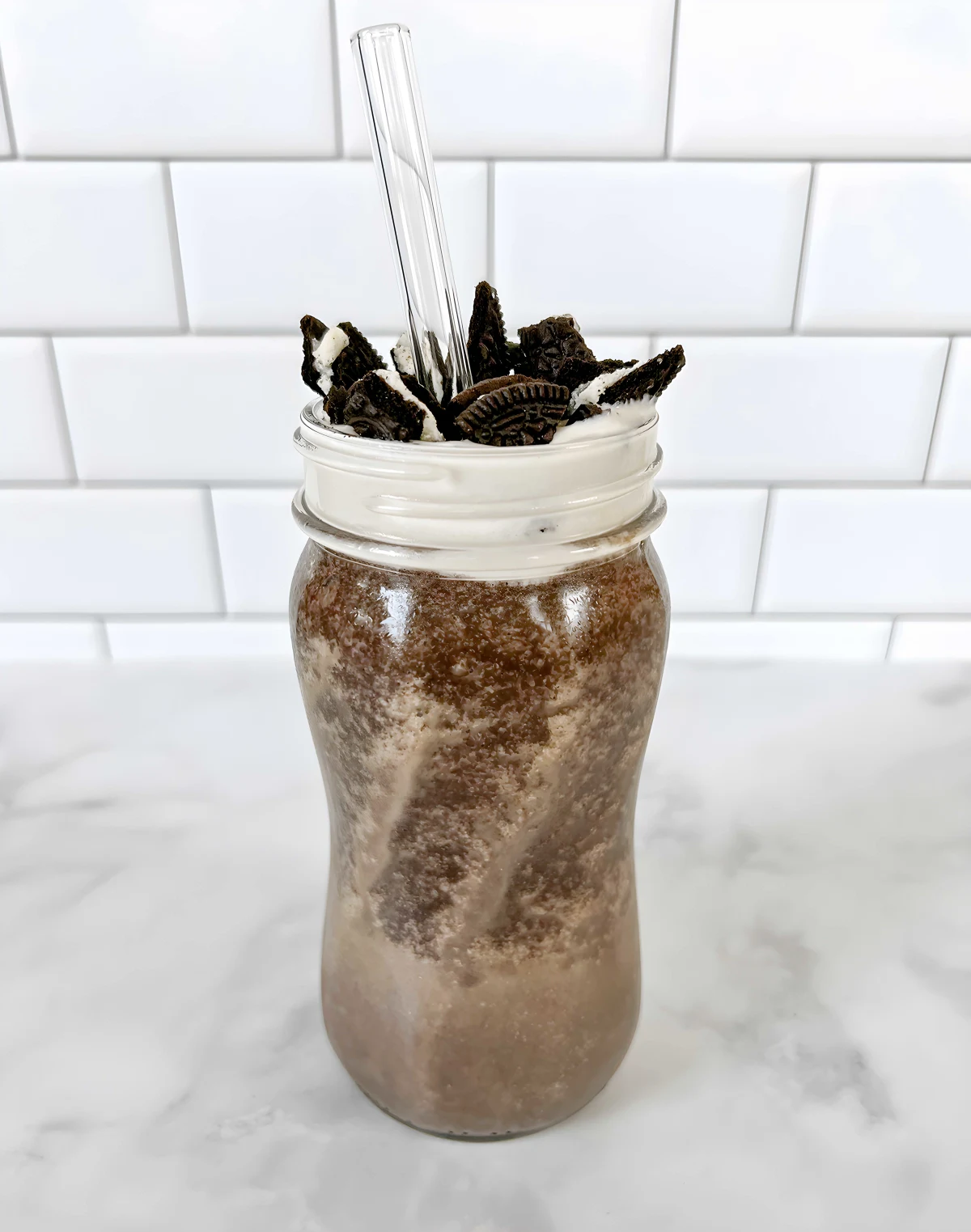 Oreo Milkshake without Ice Cream