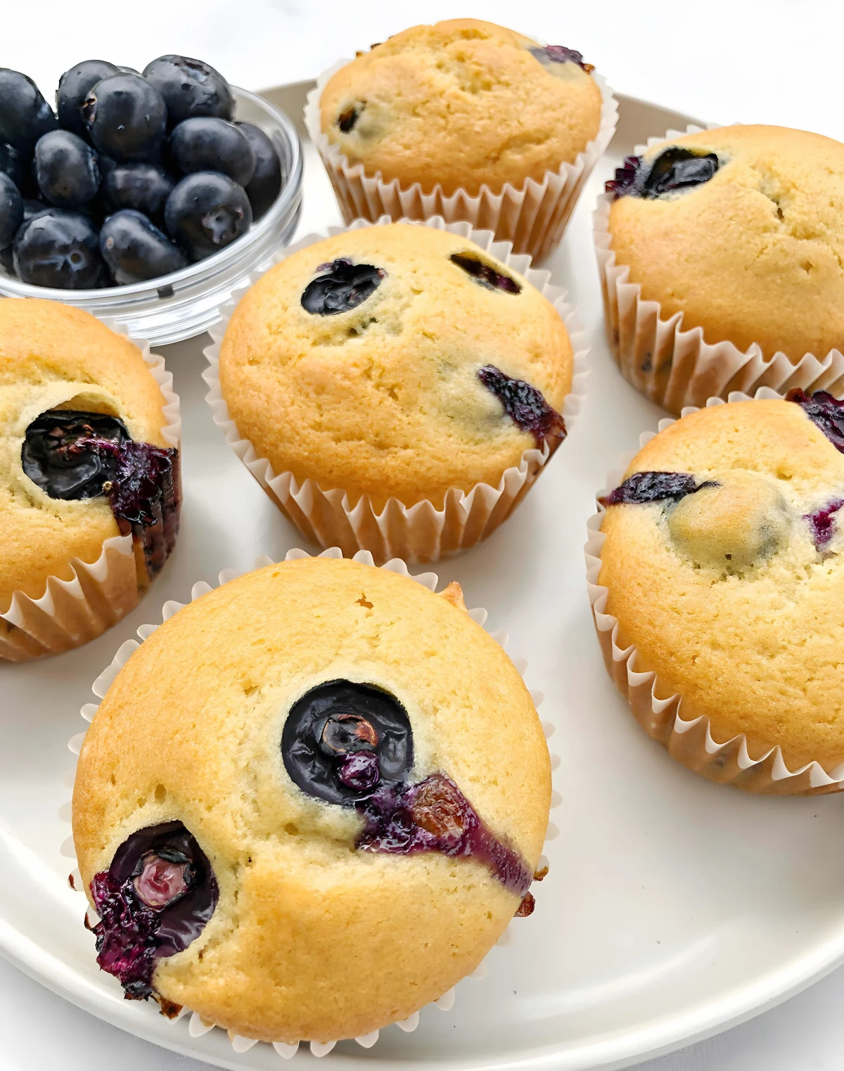 Dairy Free Blueberry Muffins