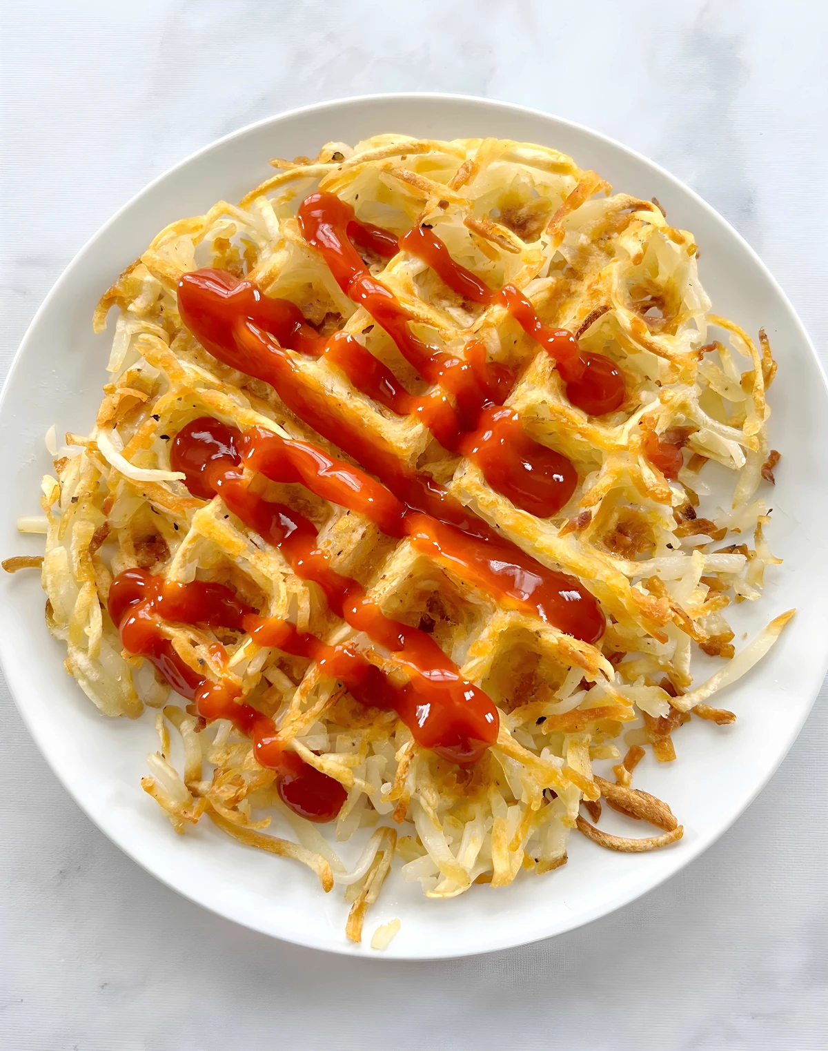 Vegan Hash Brown Waffles