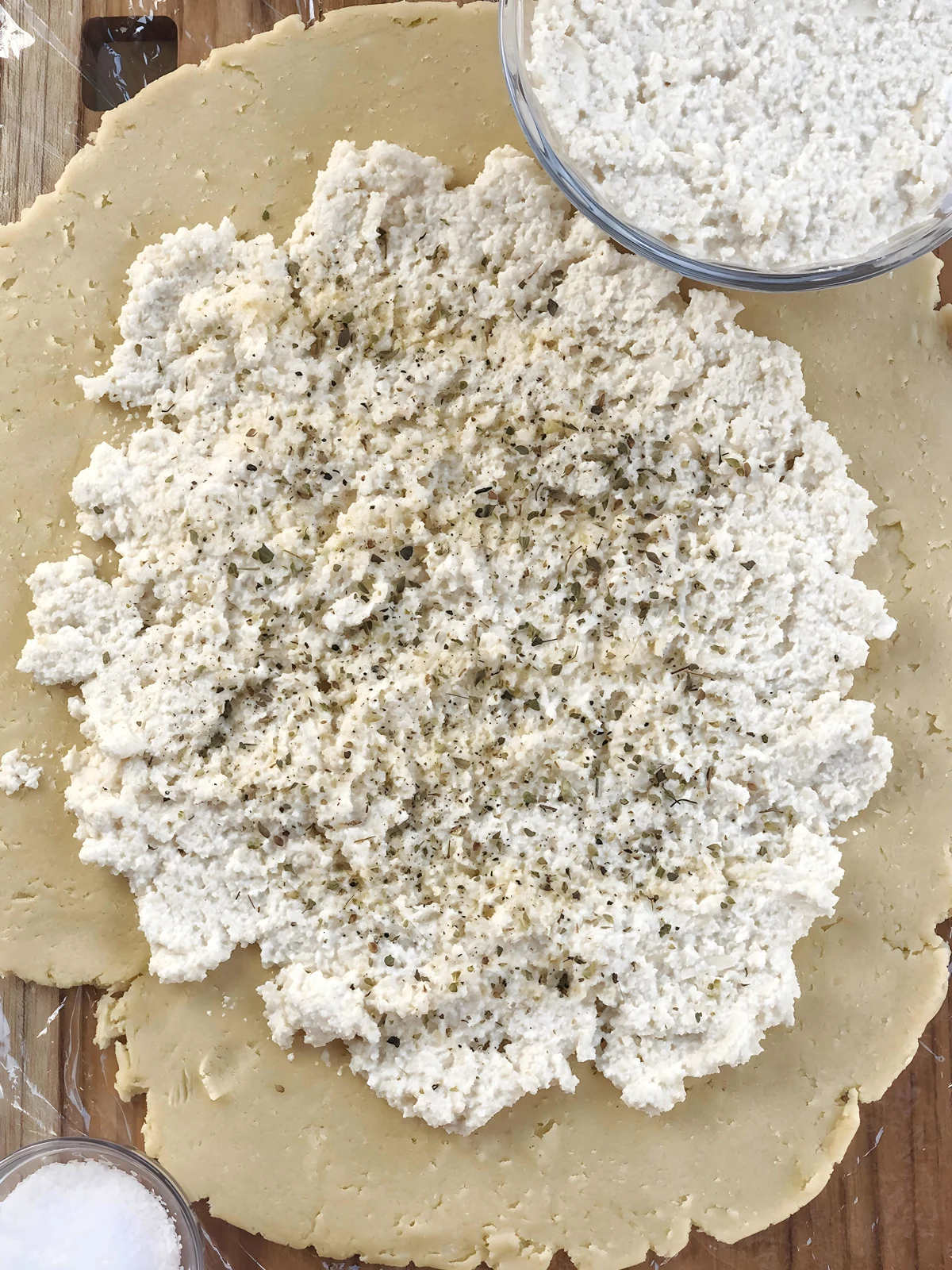 Tomato Galette with Almond Ricotta