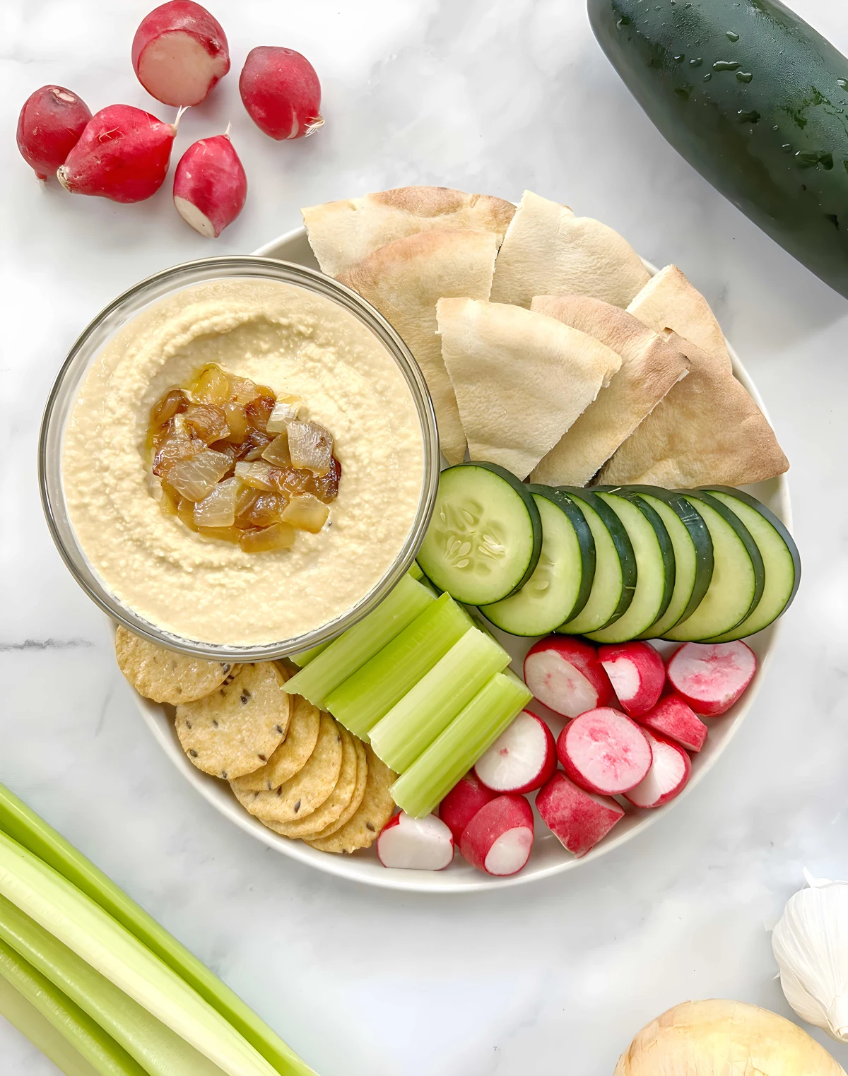 Caramelized Onion Hummus