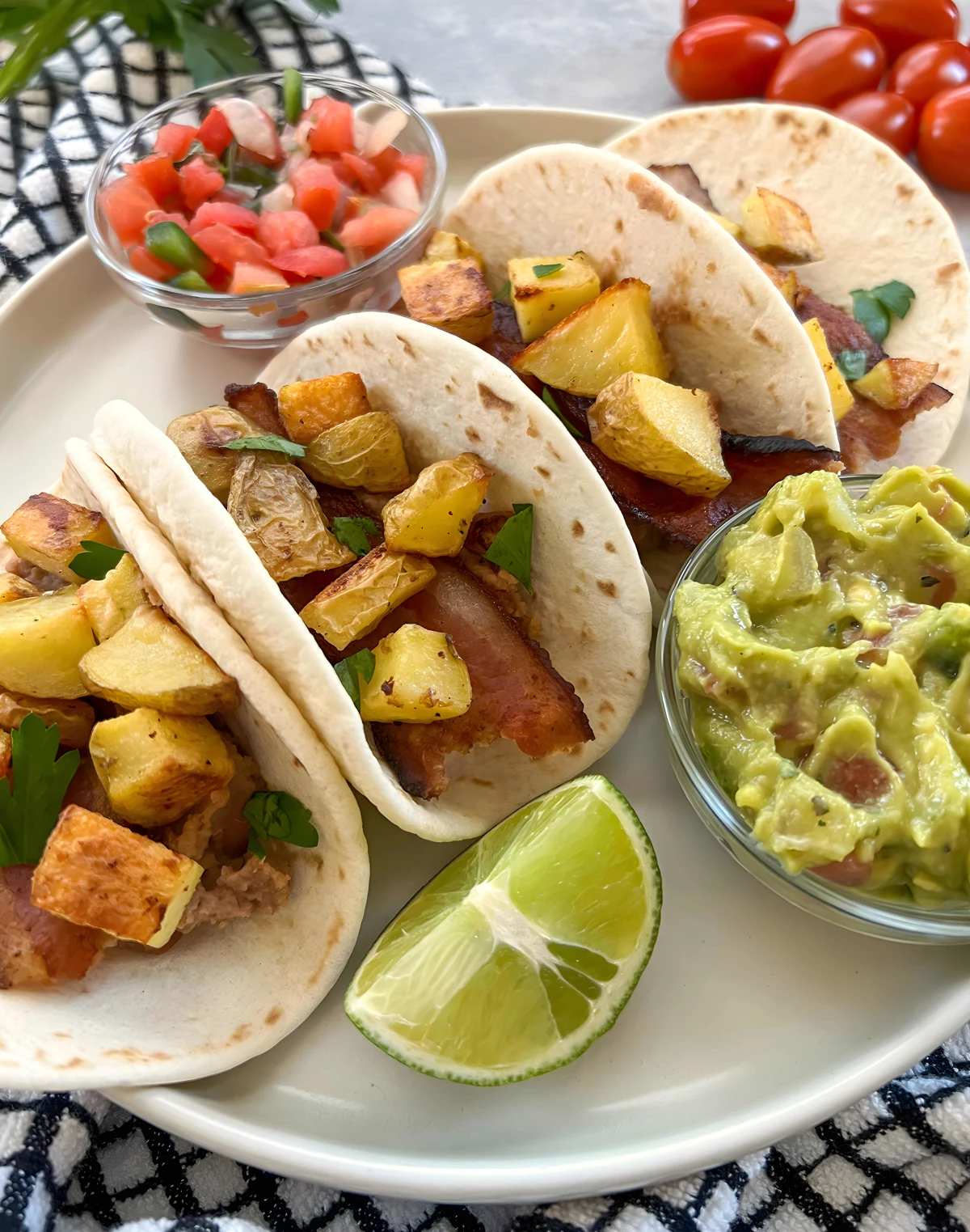 Breakfast Tacos without Eggs