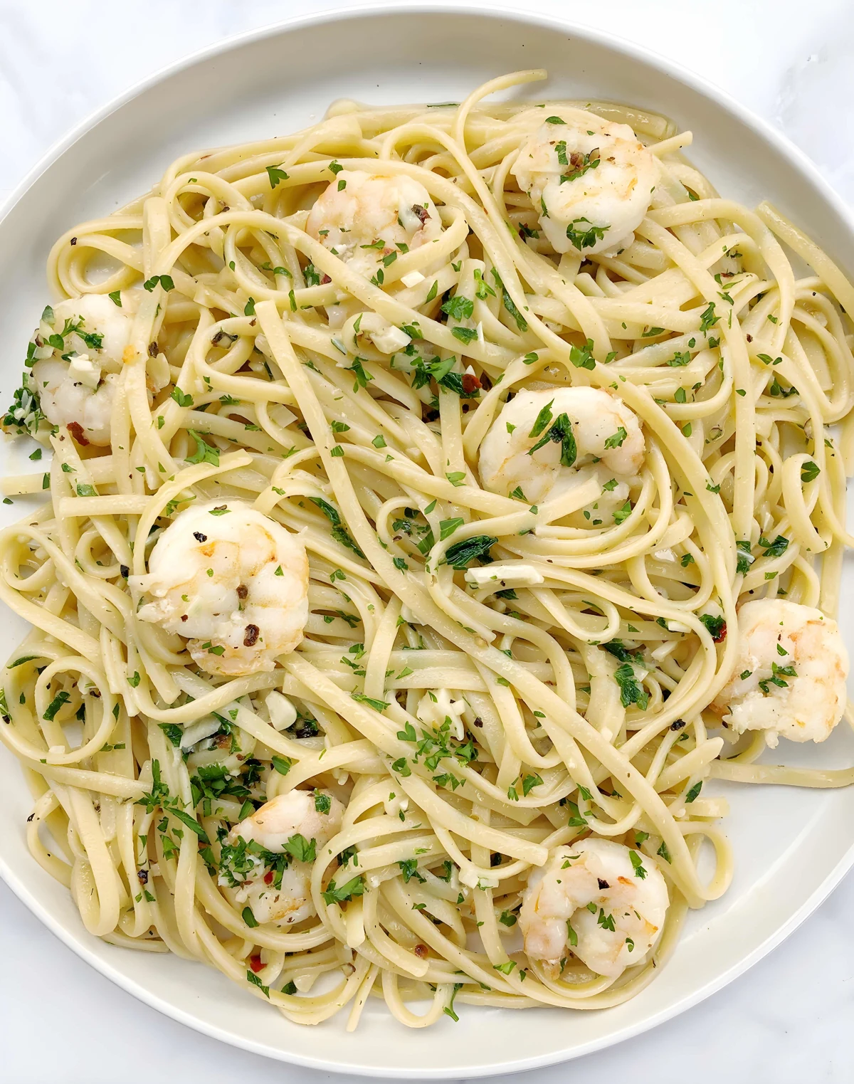 Dairy Free Shrimp Scampi