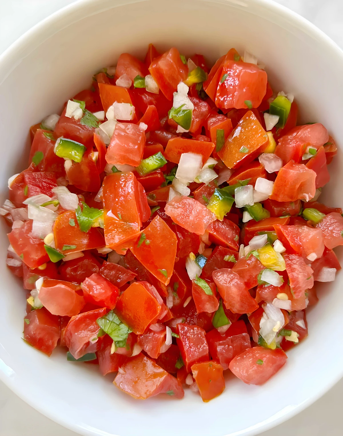 Homemade Pico de Gallo