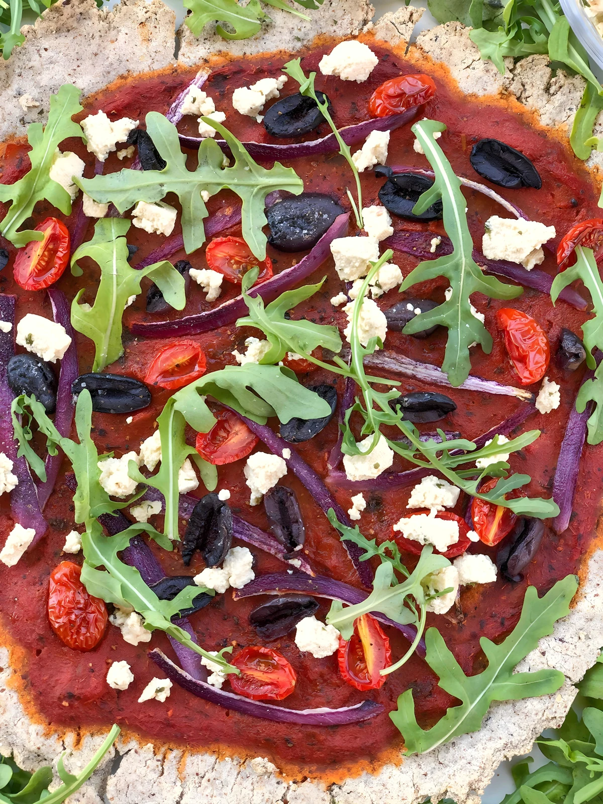 Cassava Flour Pizza Crust (Vegan & Paleo)