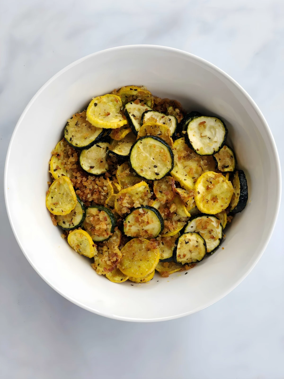 Crispy Baked Zucchini and Squash