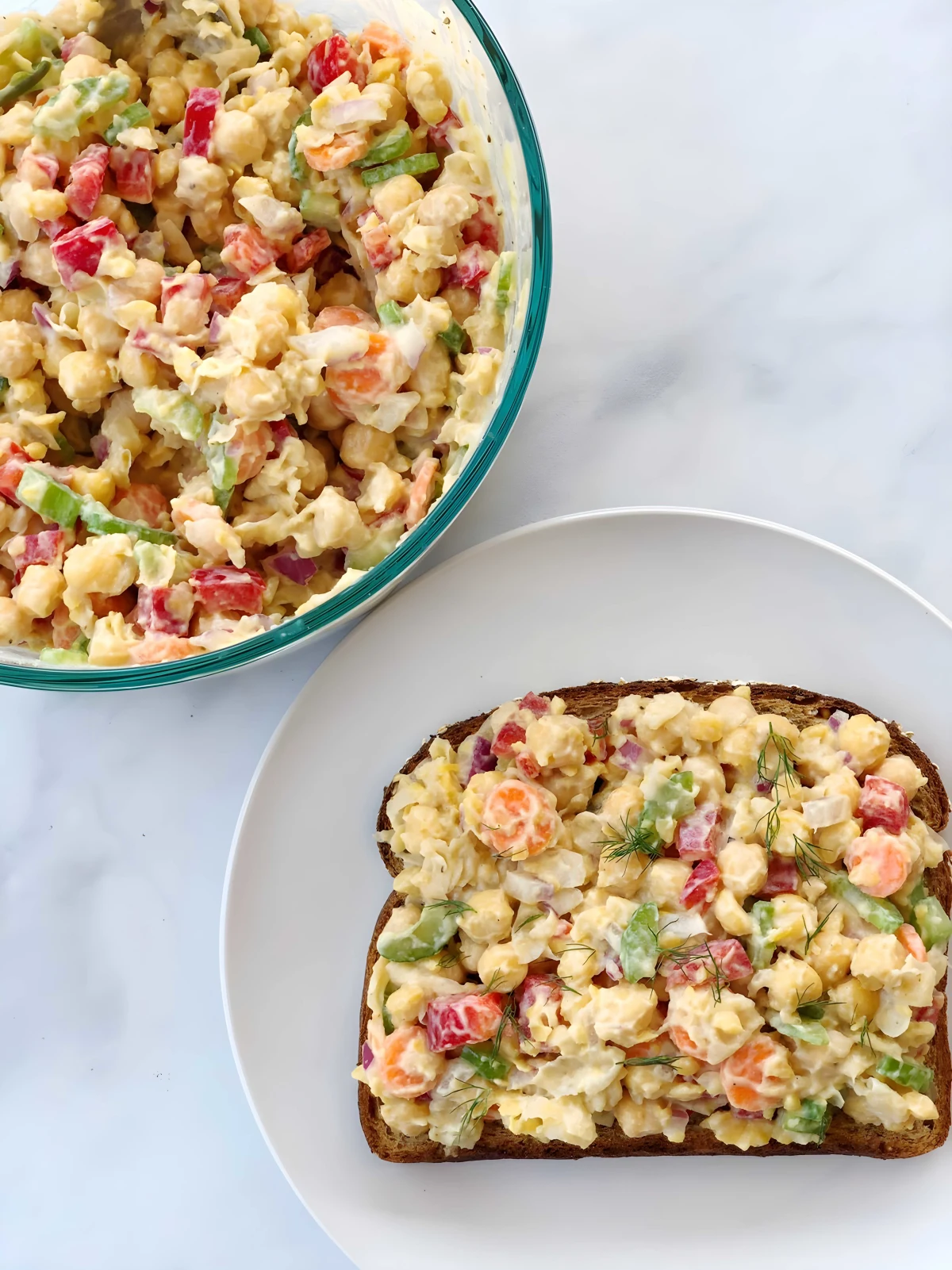 Chickpea Salad Sandwich