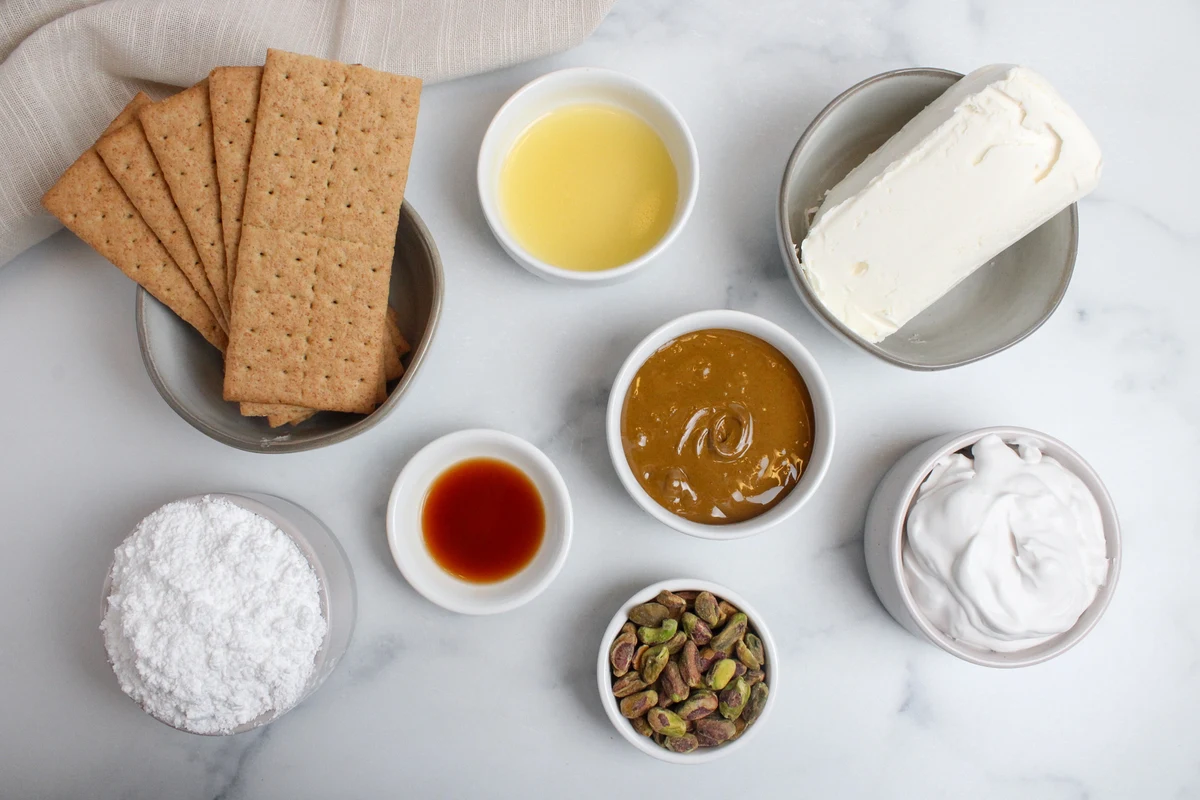 No-Bake Vegan Pistachio Cheesecake Cups