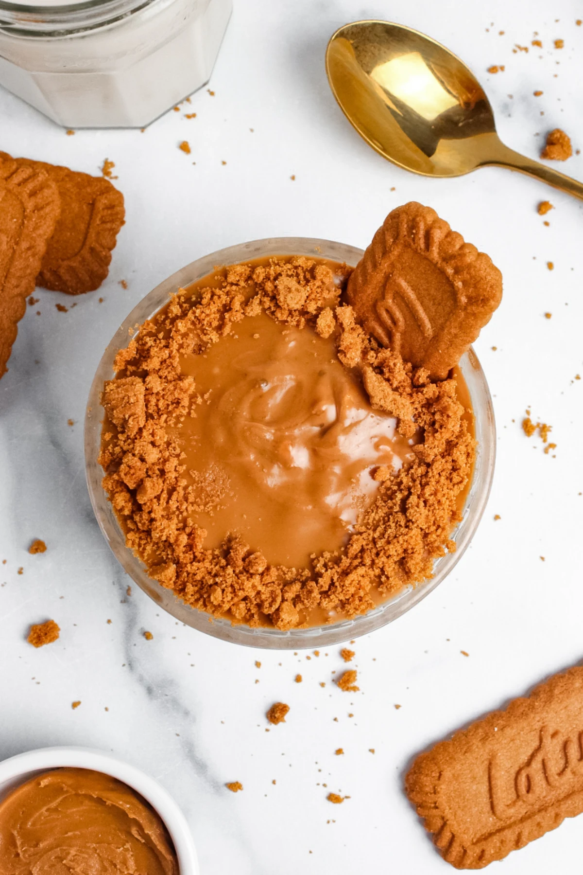 Biscoff Protein Overnight Oats