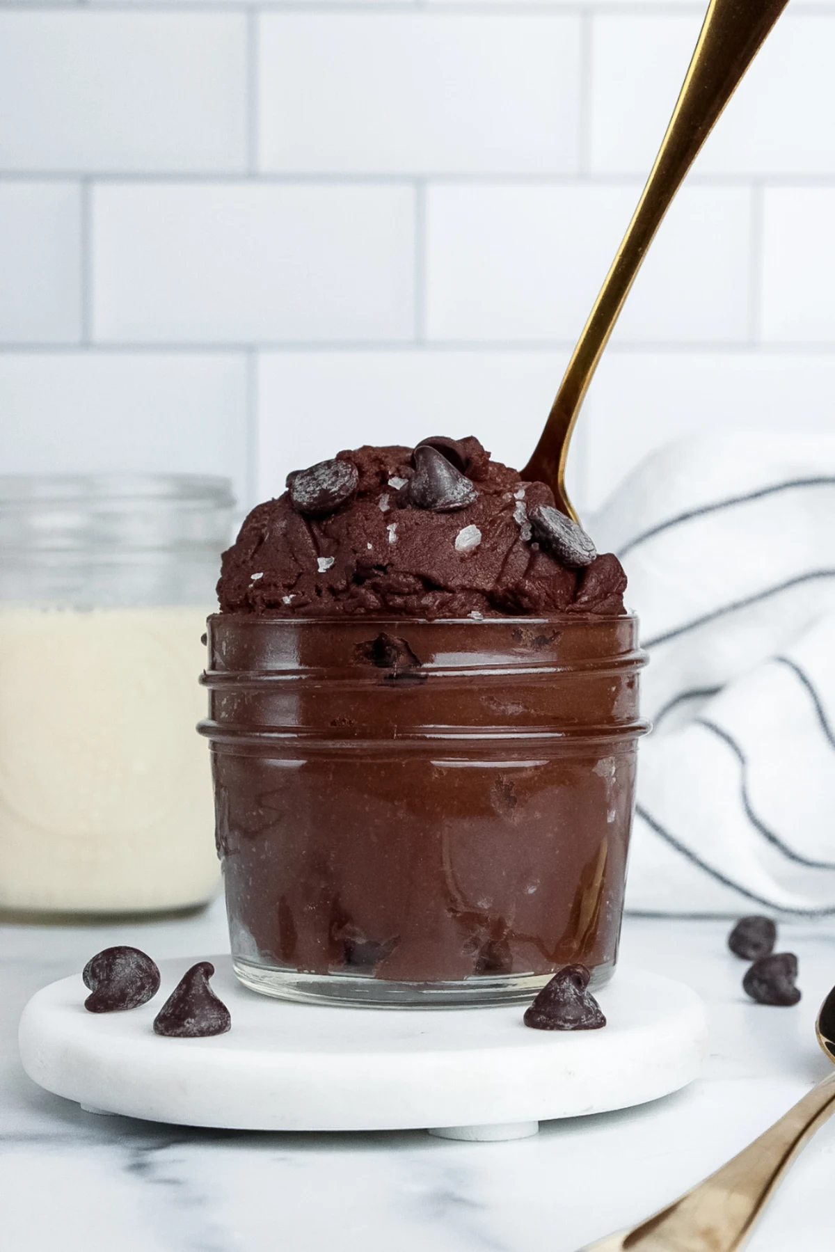 Single Serve Protein Brownie Batter