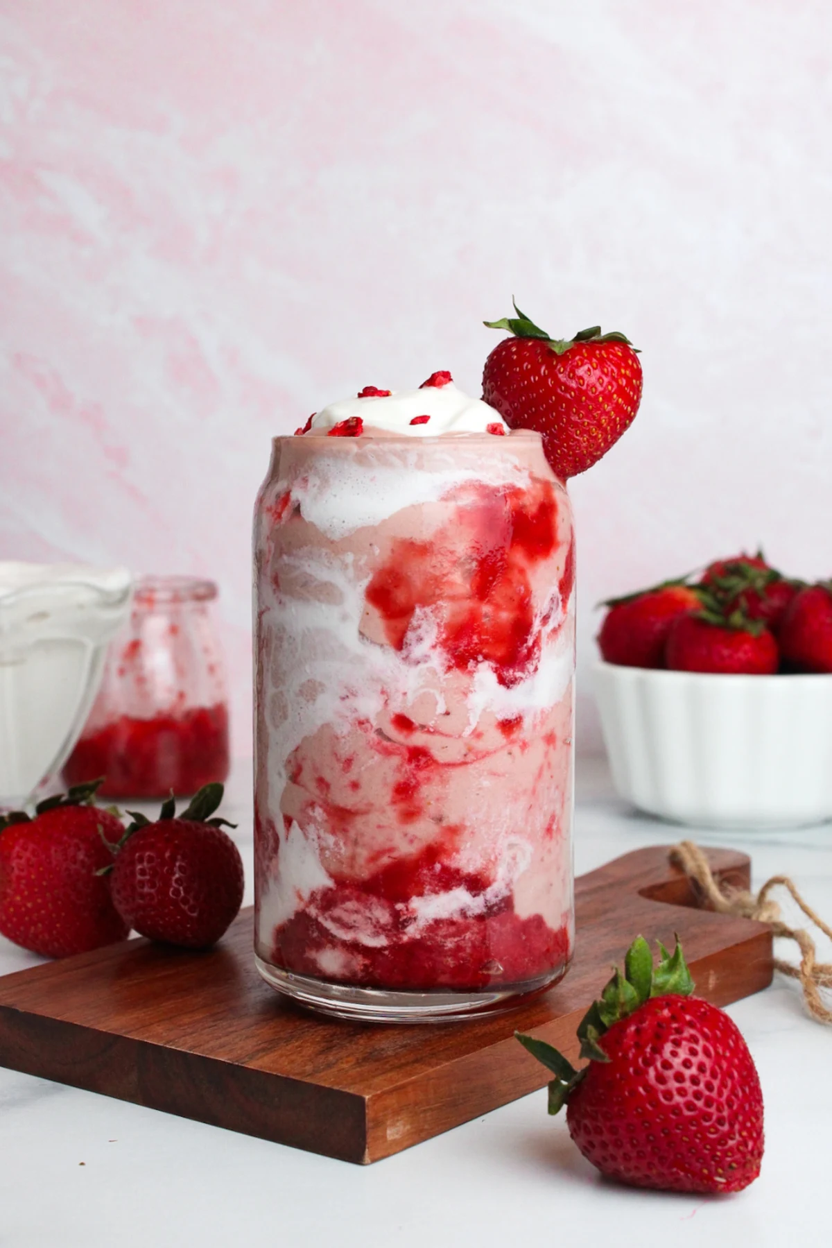 Strawberry Glaze Smoothie (Erewhon Copycat)