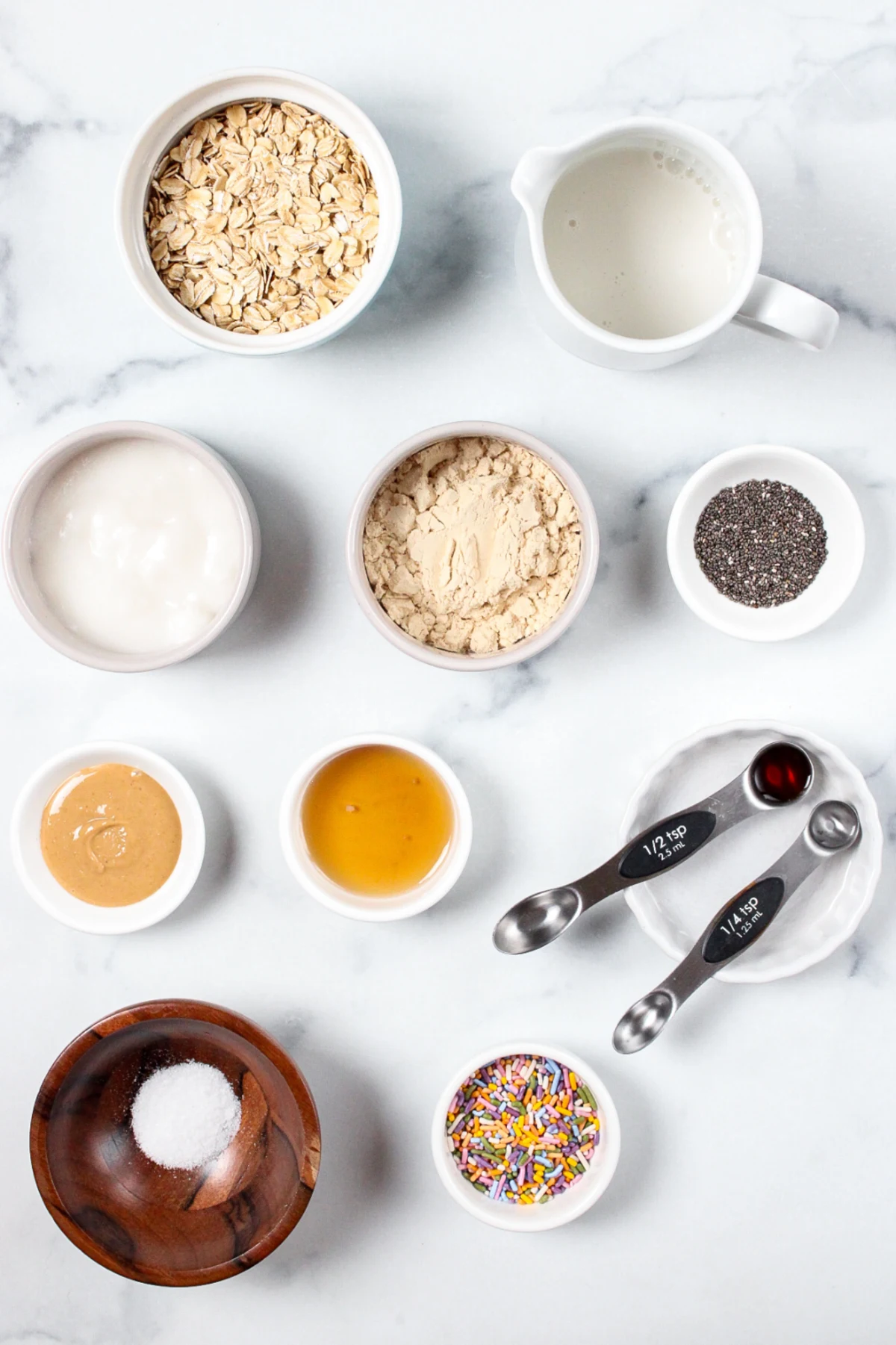 Birthday Cake Overnight Oats